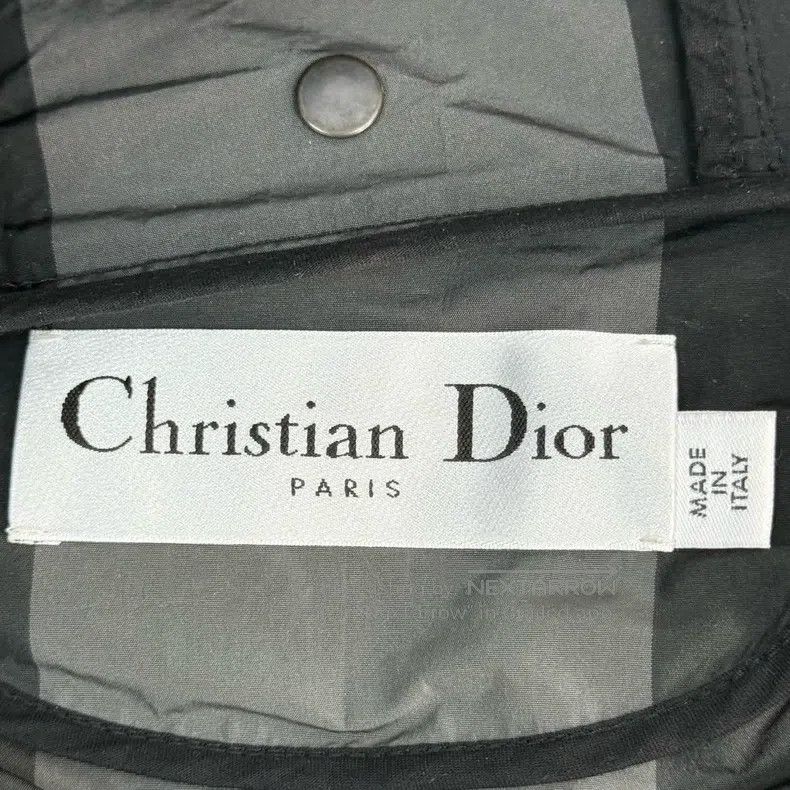 Dior Dior Black and grey plaid embroidered bee nylon jacket Size XS / US 0-2 / IT 36-38 - 5 Thumbnail