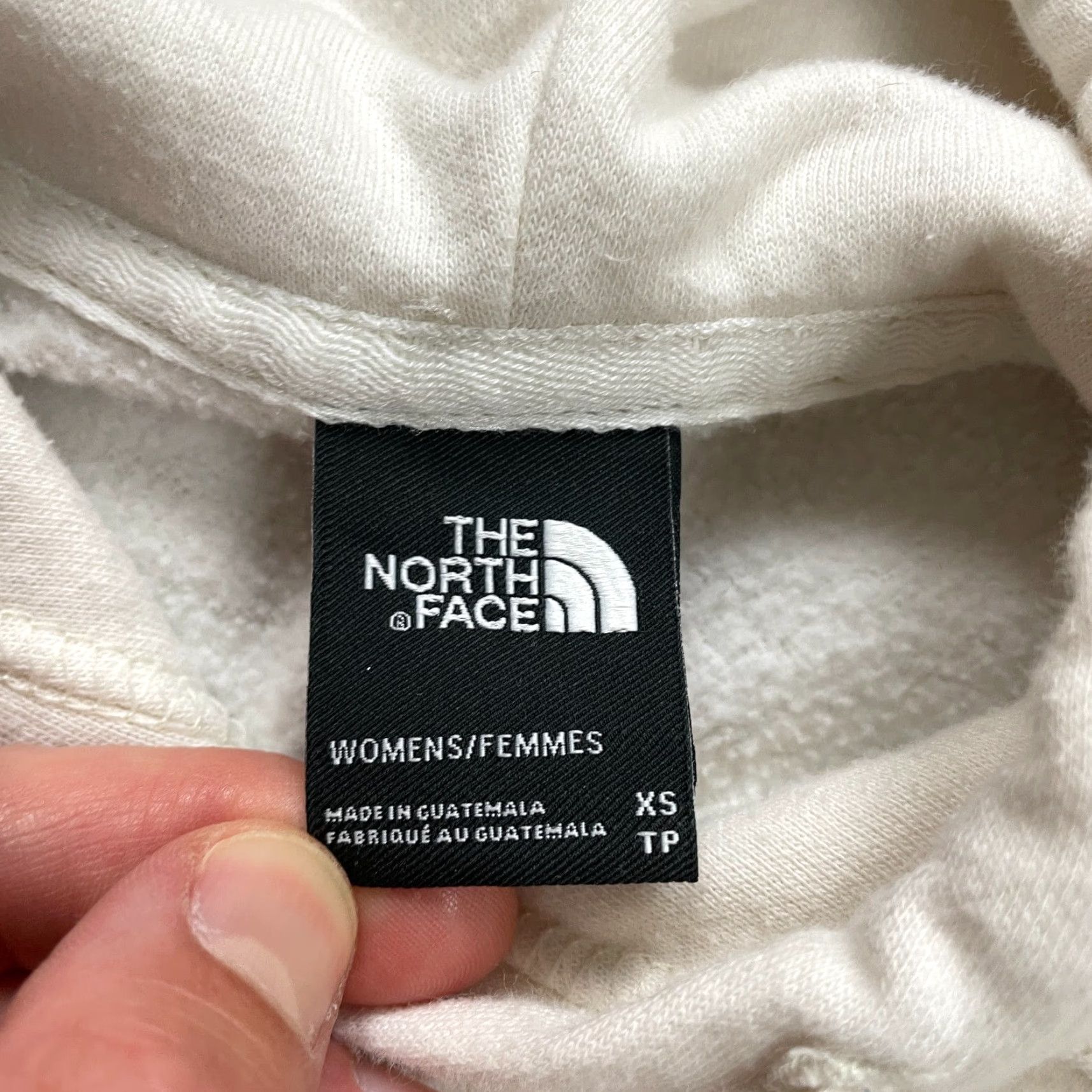 The North Face The North Face Graphic Hoodie Womens XS White Fleece Cotton Pullover Sweatshirt Size XS / US 0-2 / IT 36-38 - 6 Thumbnail