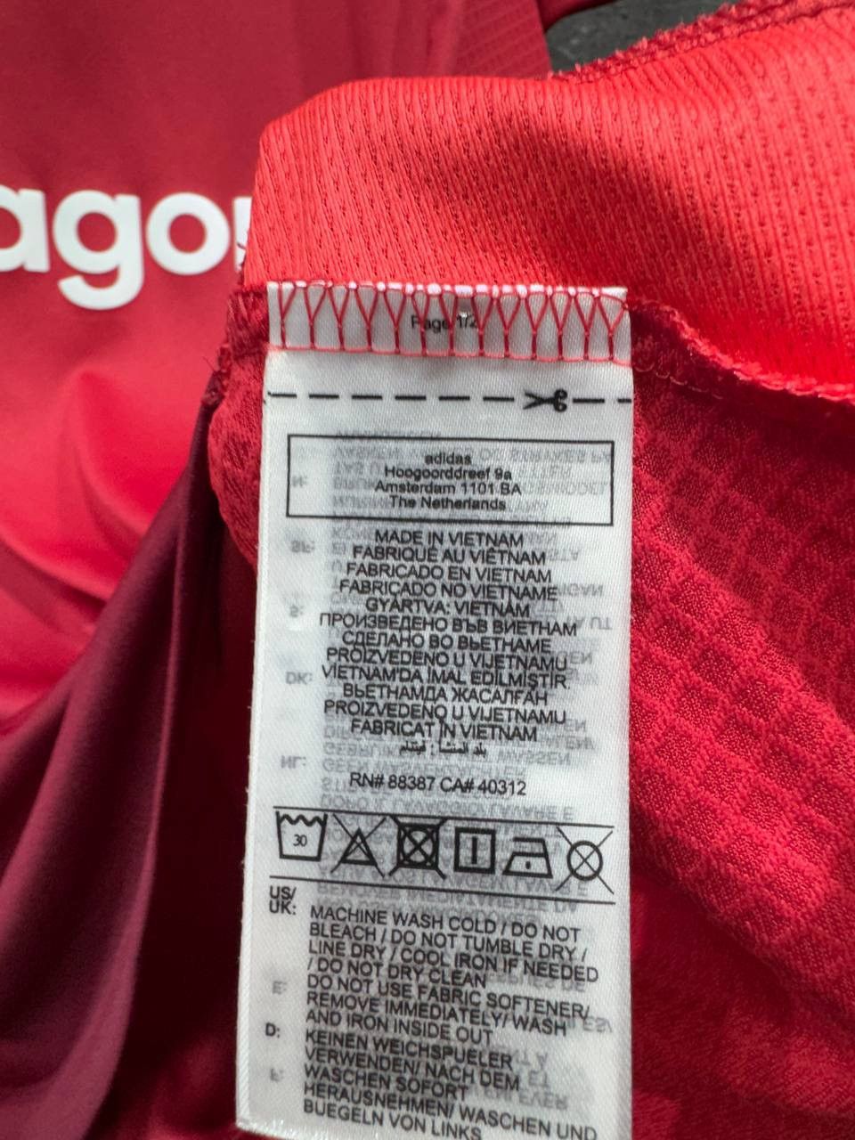Adidas ADIDAS MANCHESTER UNITED 2024/25 HOME SOCCER JERSEY SHIRT Size US L / EU 52-54 / 3 - 12 Thumbnail