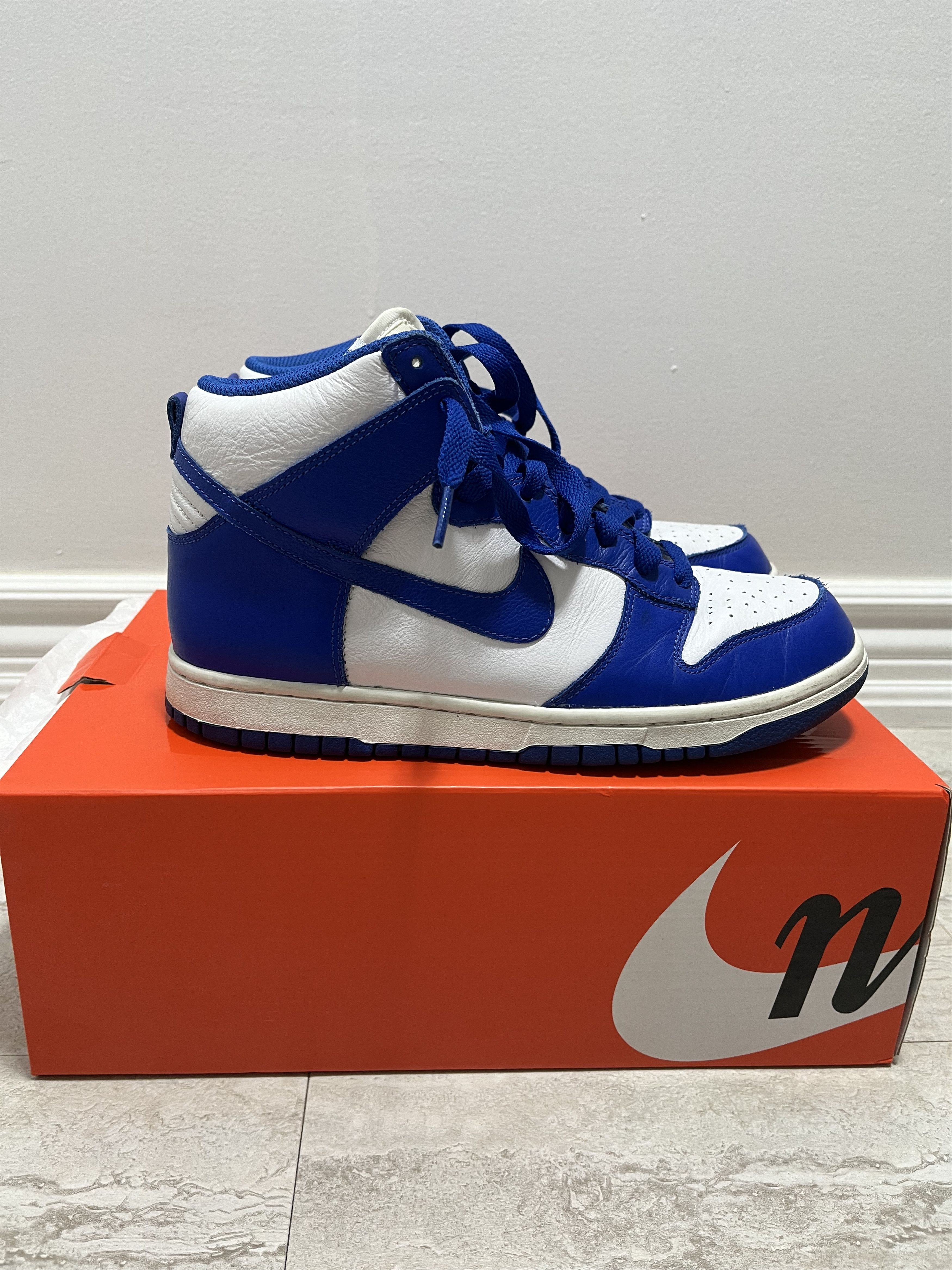 Nike Nike Dunk High 'Kentucky' (2016) Size US 8 / EU 41 - 4 Thumbnail
