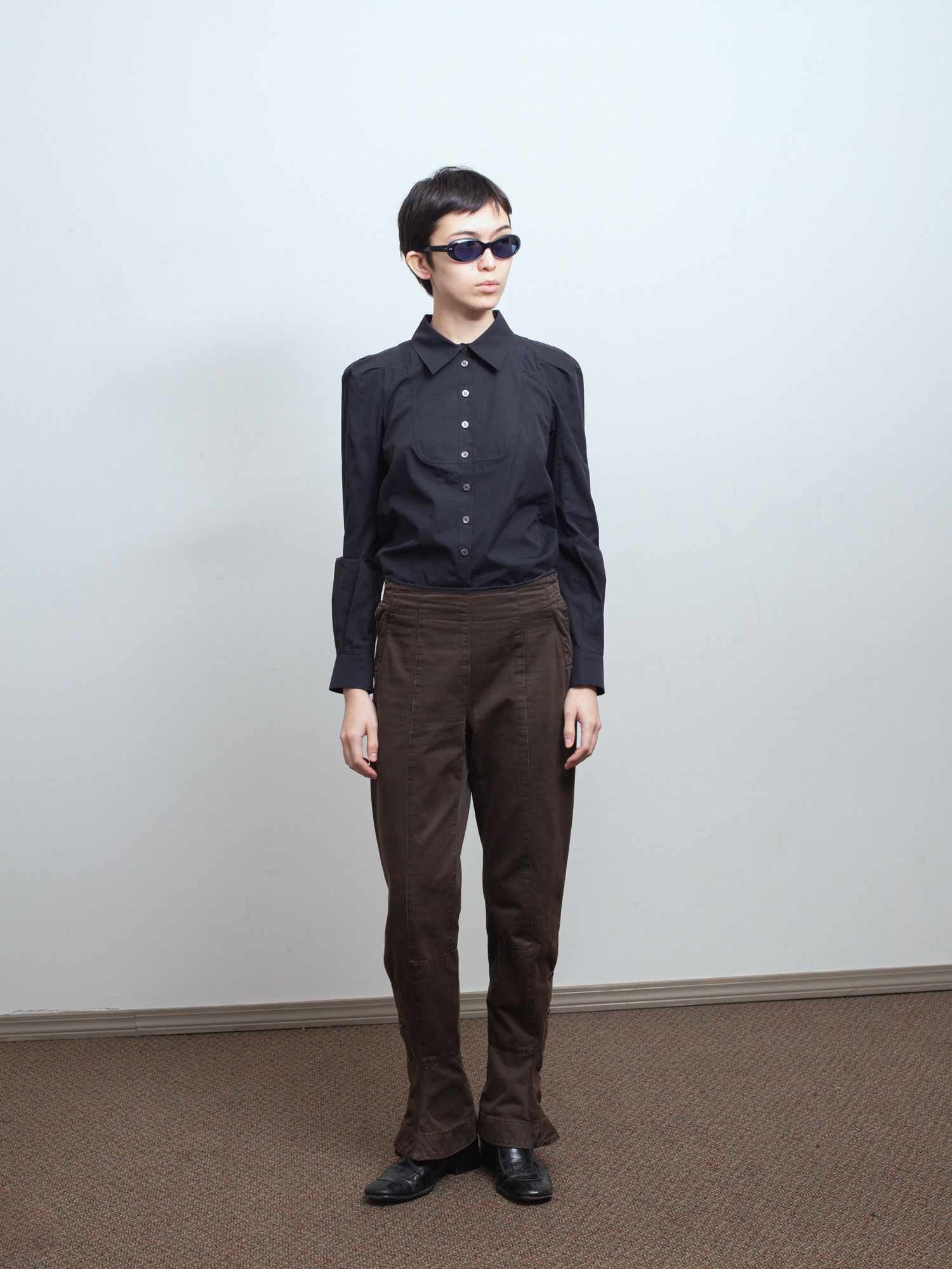 Prada Prada Sport 2000s Flared Trousers Size 28" / US 6 / IT 42 - 4 Thumbnail