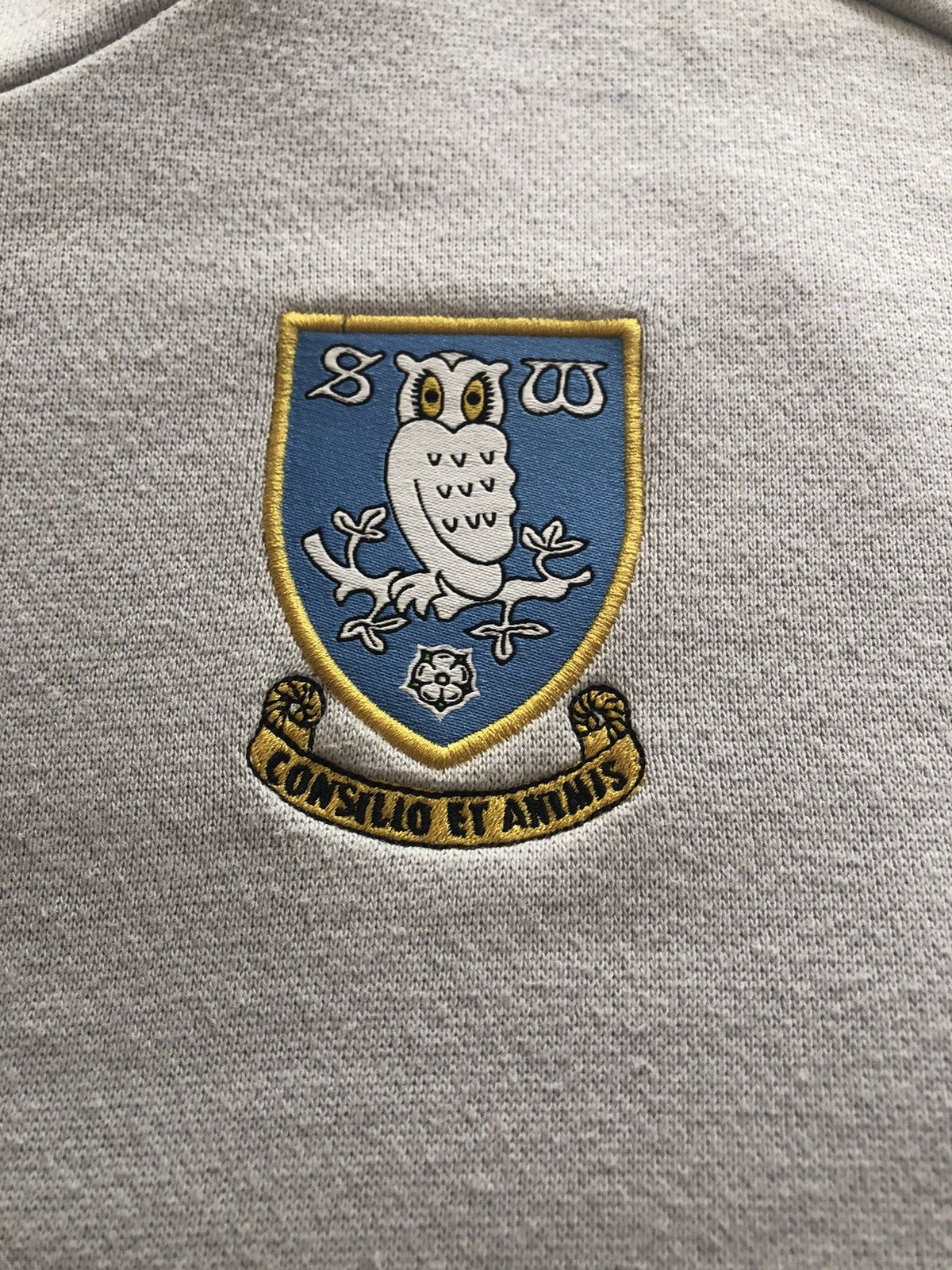 Vintage SHEFFIELD WEDNESDAY VINTAGE LOGO SOCCER FOOTBALL HOODIE Size US S / EU 44-46 / 1 - 2 Thumbnail