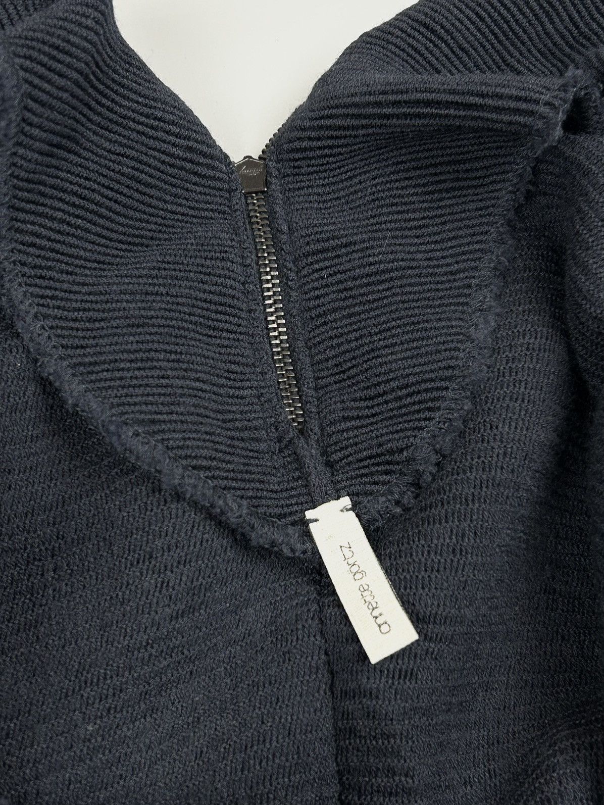 Annette Gortz × Designer Annette Gortz Black Knit full zip Sweater pullover Size M / US 6-8 / IT 42-44 - 9 Thumbnail