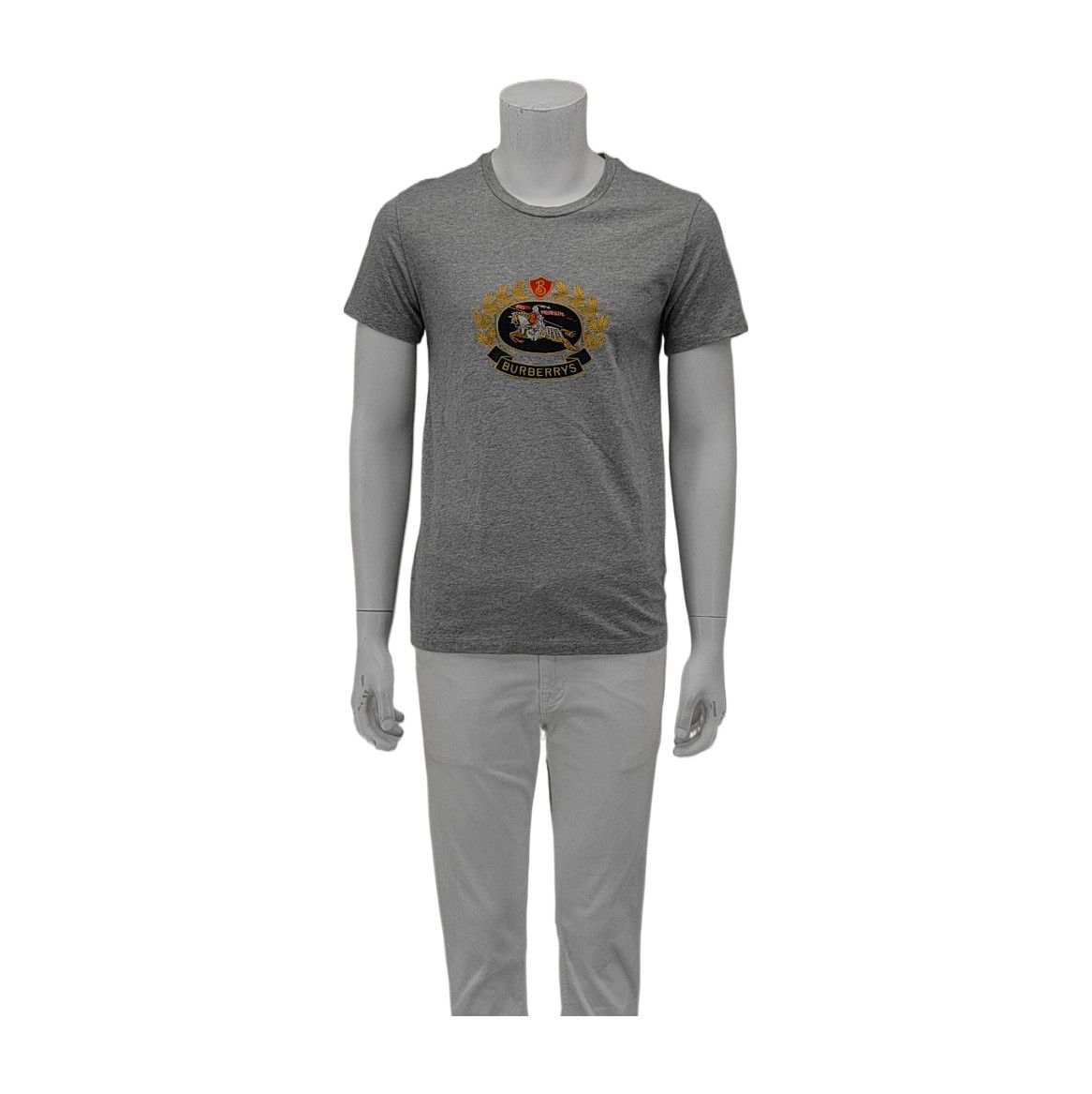 Burberry Burberry Crest Logo Graphic T-Shirt S Size US S / EU 44-46 / 1 - 1 Thumbnail