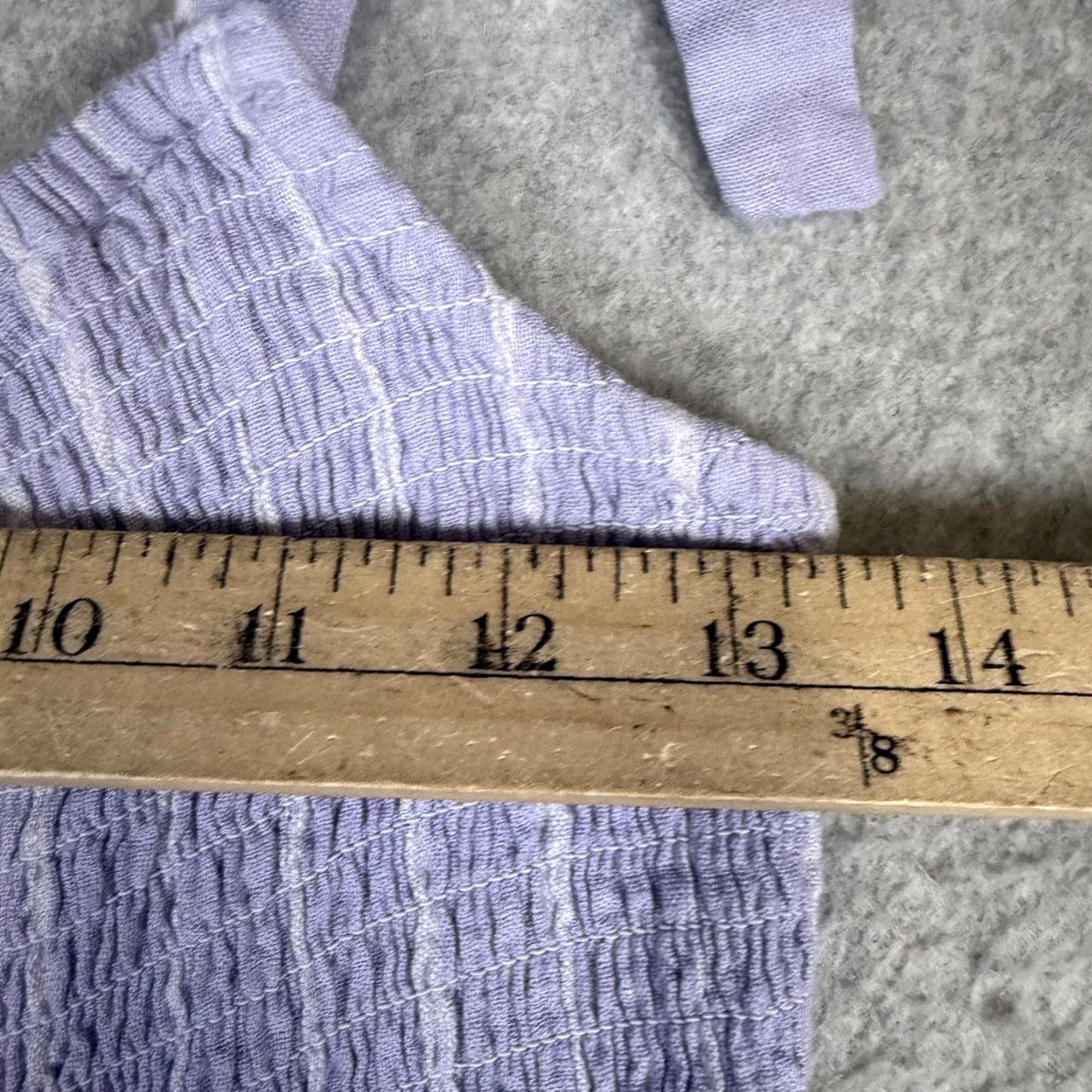 Madewell Madewell Dress Linen-Blend Lucie Tie-Strap Tiered Midi Dress lavender stripe pattern s Blue S Womens Regular A-Line Midi Size S / US 4 / IT 40 - 7 Thumbnail