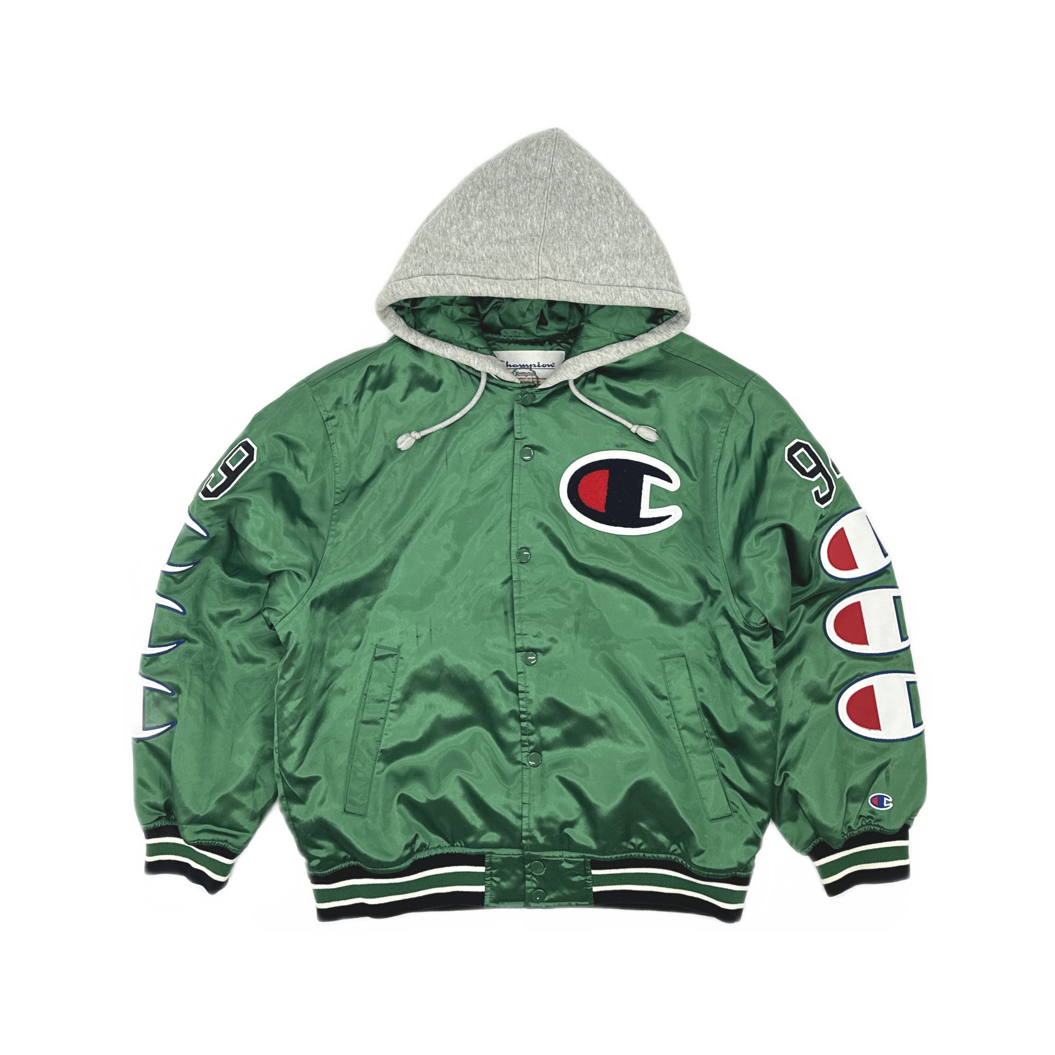 Supreme Supreme satin hooded track jacket | Grailed