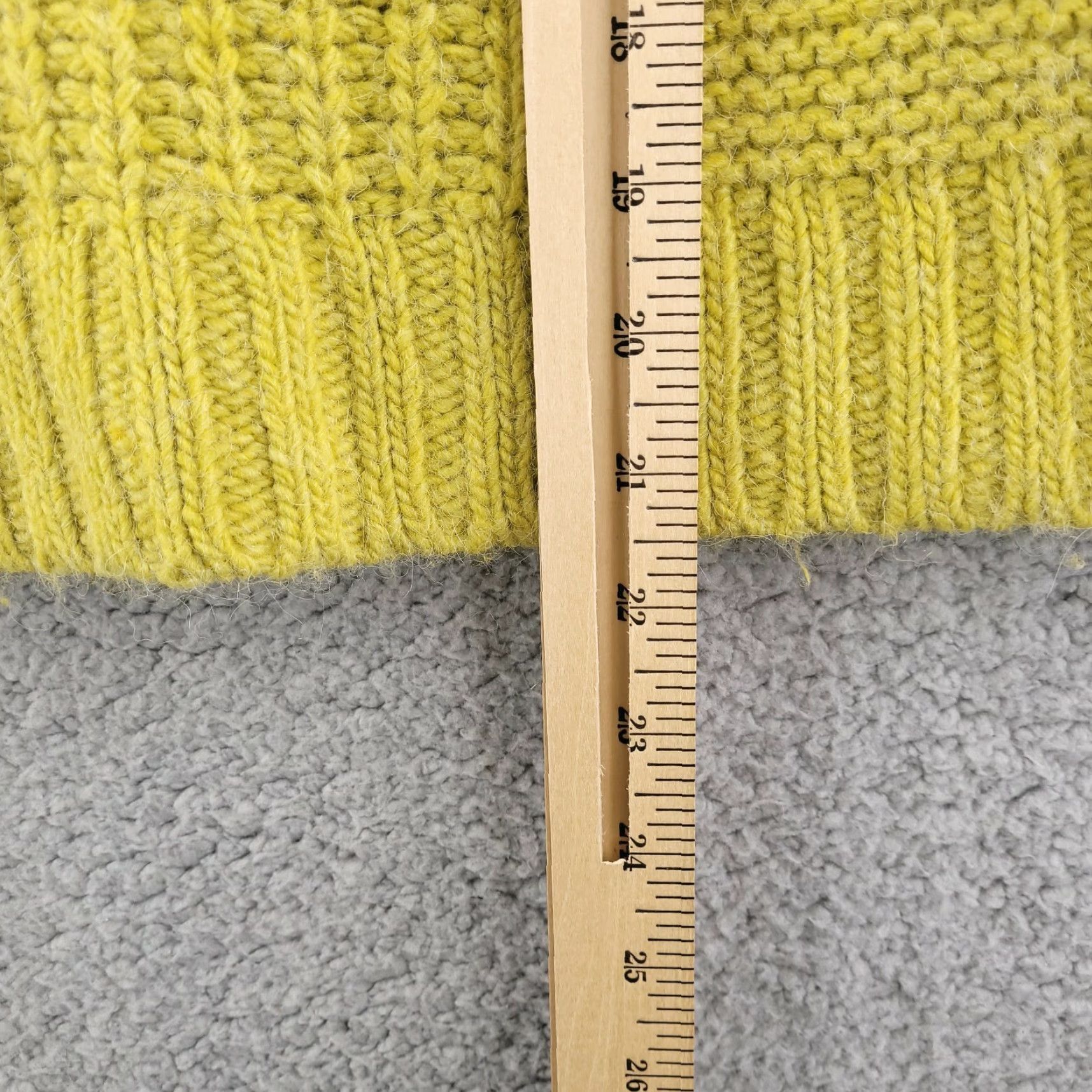 Banana Republic Banana Republic Womens Sweater Turtleneck Small Yellow Wool Blend Yarn Alpaca Size S / US 4 / IT 40 - 7 Thumbnail