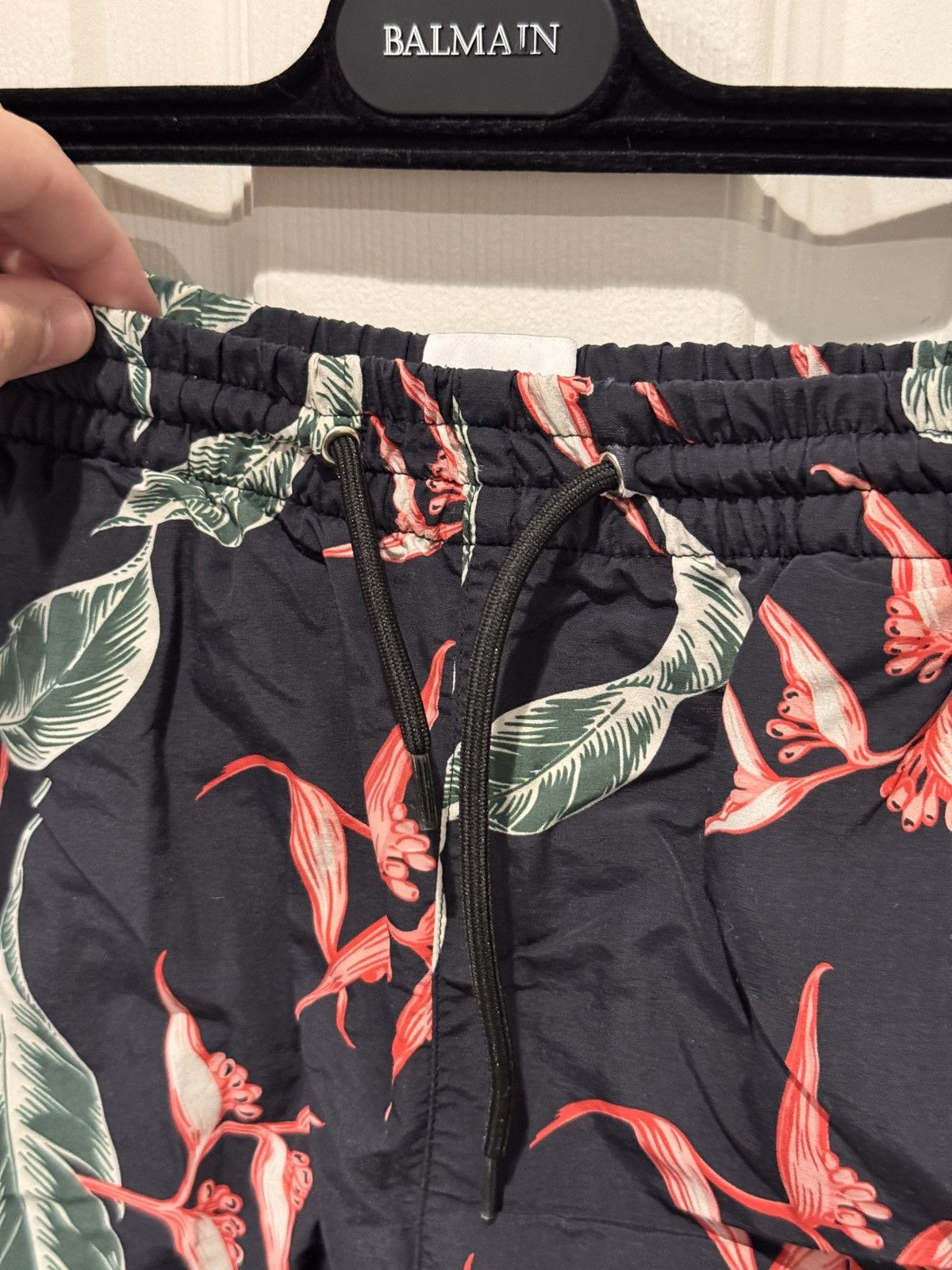 Sandro Sandro Mens Floral Blue Swim Trunks Size XXL (fits 32-36) Size US 34 / EU 50 - 4 Thumbnail