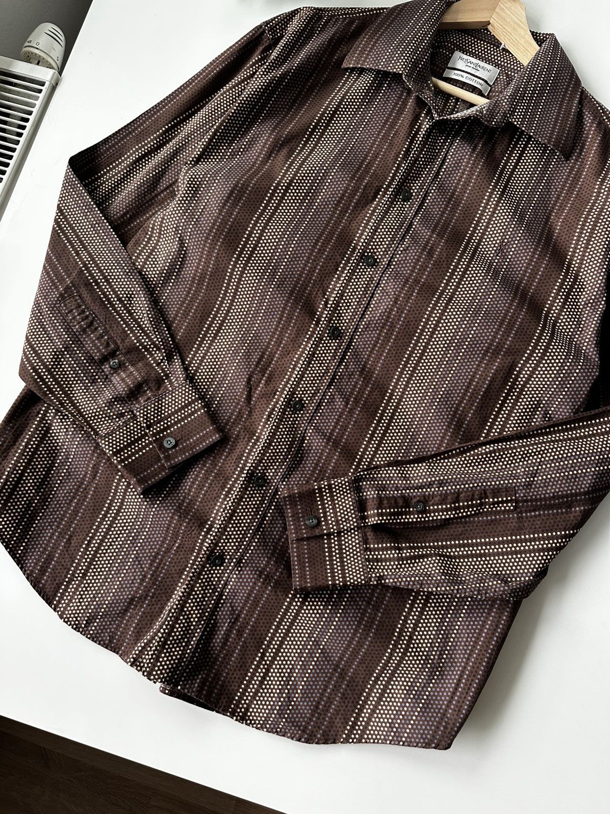 Yves Saint Laurent Vintage 90s Yves Saint Laurent Size US L / EU 52-54 / 3 - 3 Thumbnail