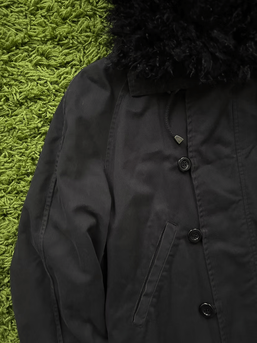 Givenchy Pre-Fall 2009 Mongolian Lamb Fur Lined N2B Parka Size US S / EU 44-46 / 1 - 4 Thumbnail