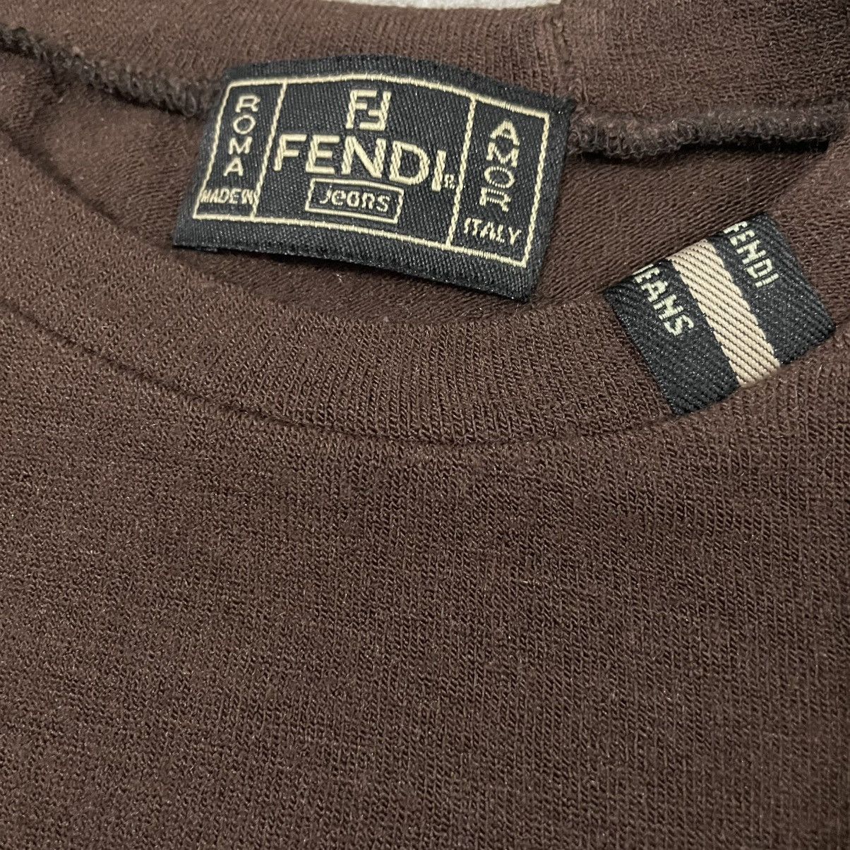 Fendi Vintage Fendi Monogram Long Sleeve Size US M / EU 48-50 / 2 - 4 Thumbnail