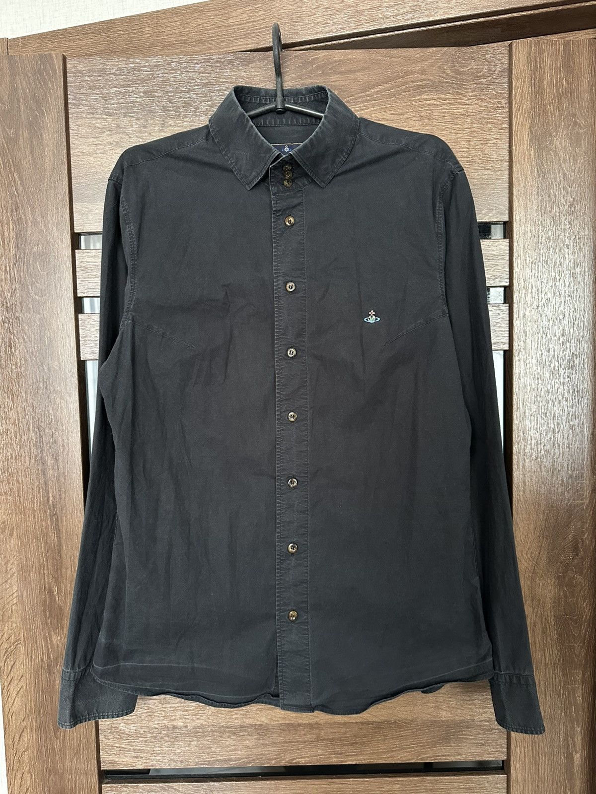 Vivienne Westwood Vivienne Westwood Shirt Button Up Long Sleeve Size US L / EU 52-54 / 3 - 2 Thumbnail