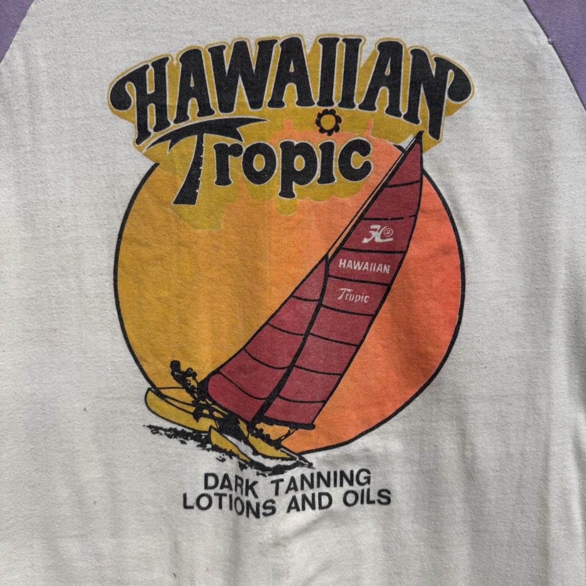 Other VINTAGE HAWAIIAN TROPIC 3Q 3/4 SHIRT Size US M / EU 48-50 / 2 - 3 Thumbnail