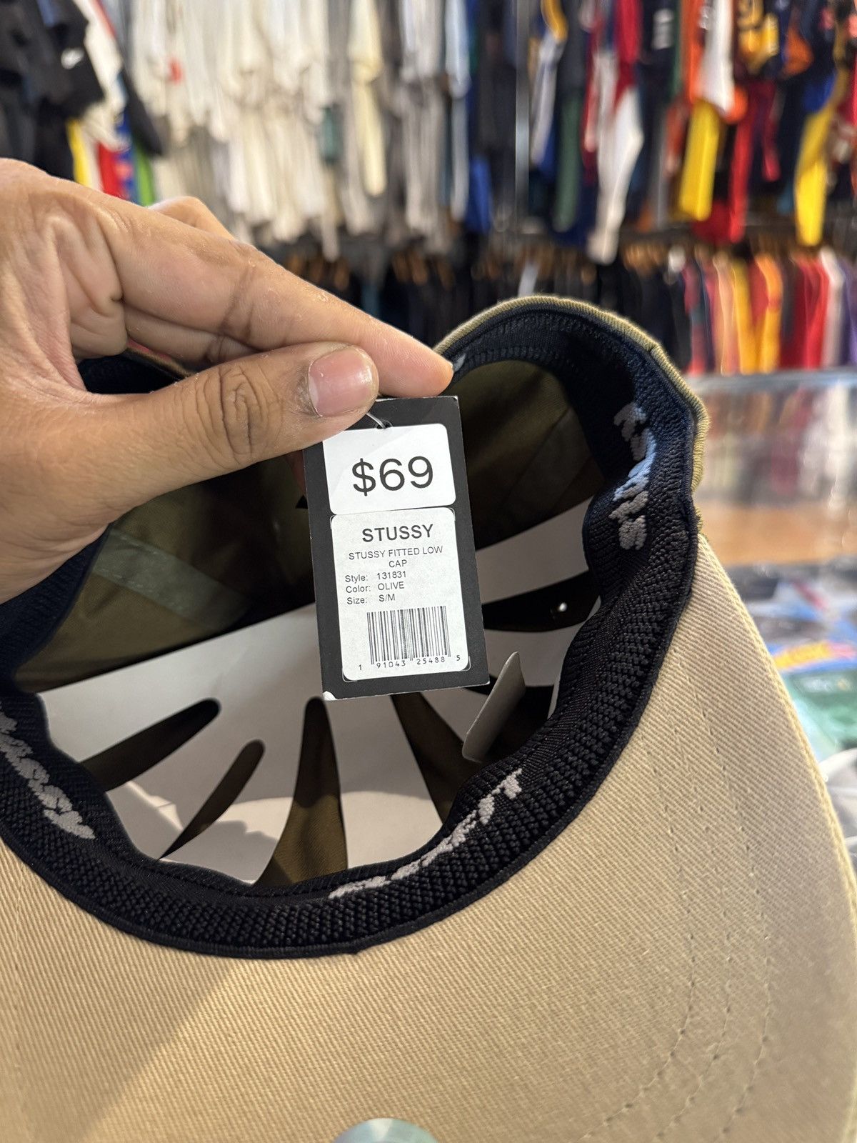 Stussy STUSSY FITTED LOW CAP Size ONE SIZE - 5 Thumbnail