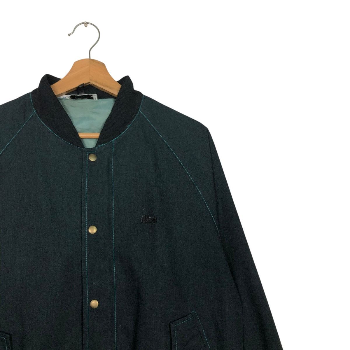 Vintage 🔥VINTAGE BOMBER JACKET DUCK CANVAS IZOD LACOSTE Size US M / EU 48-50 / 2 - 8 Thumbnail