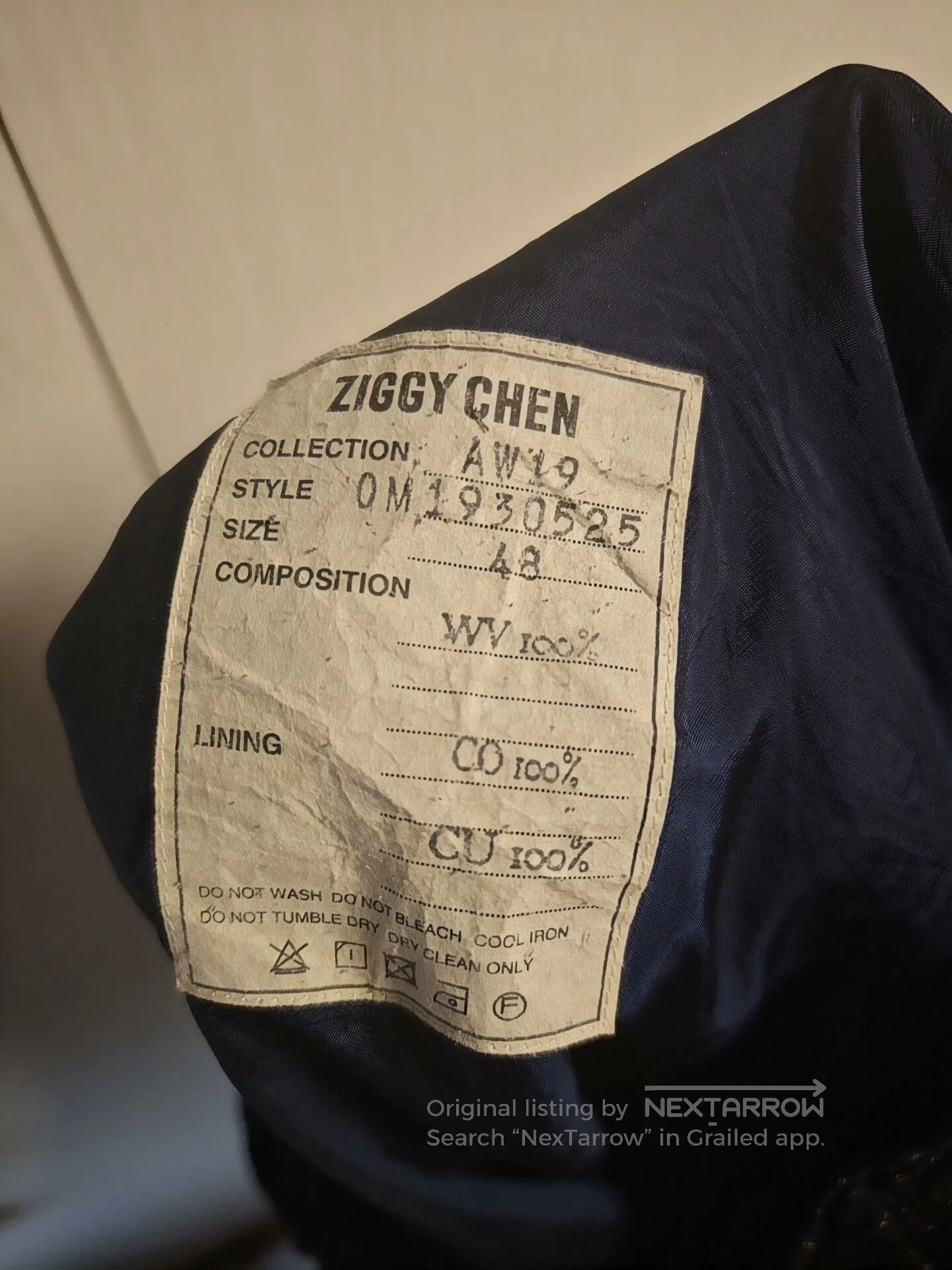 Ziggy Chen ziggy chen black wool checkered pants. Size US 36 / EU 52 - 4 Thumbnail