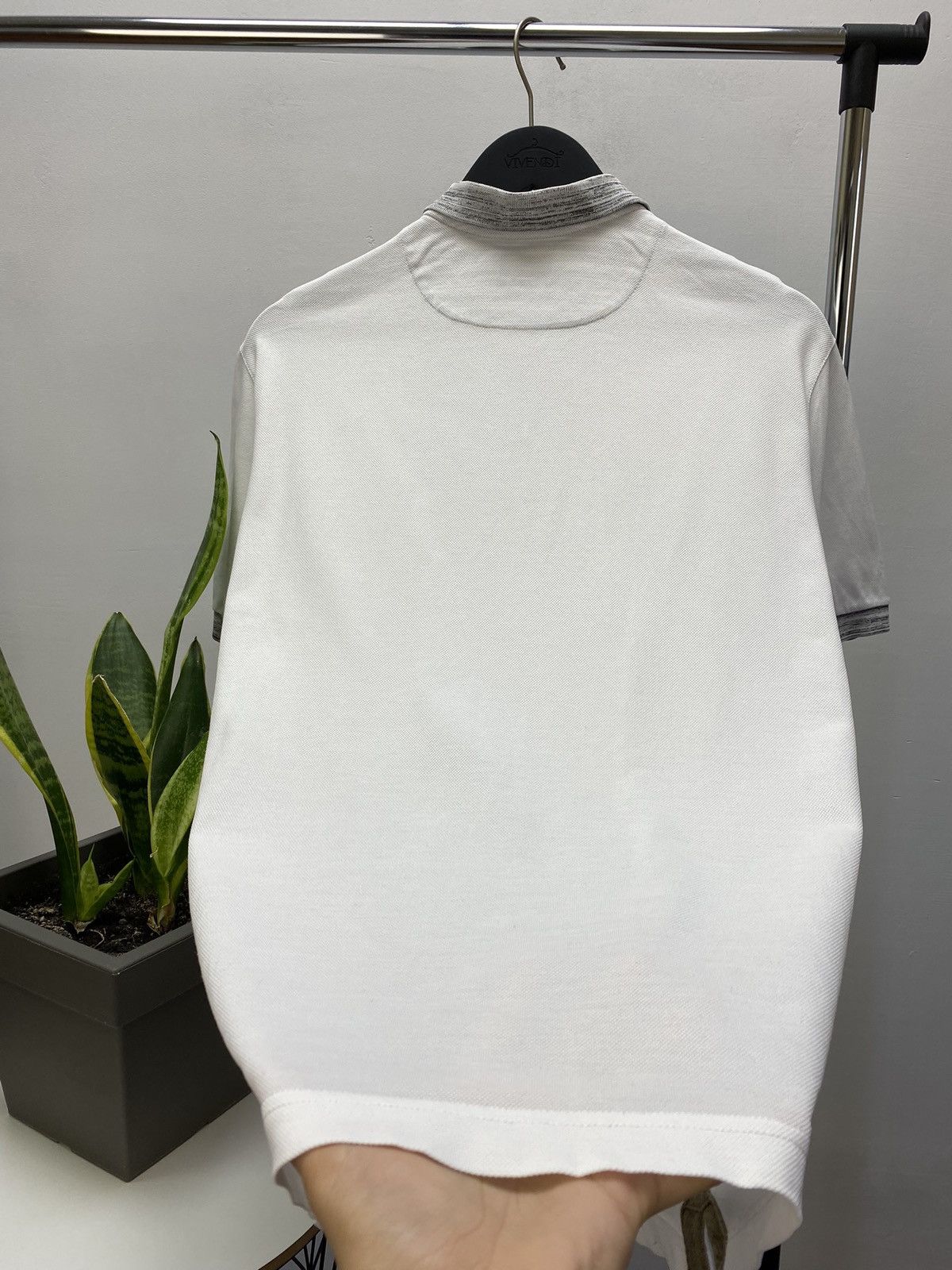 Missoni Vintage Missoni Polo T Shirt Men’s M White Styled Luxury Size US M / EU 48-50 / 2 - 15 Thumbnail