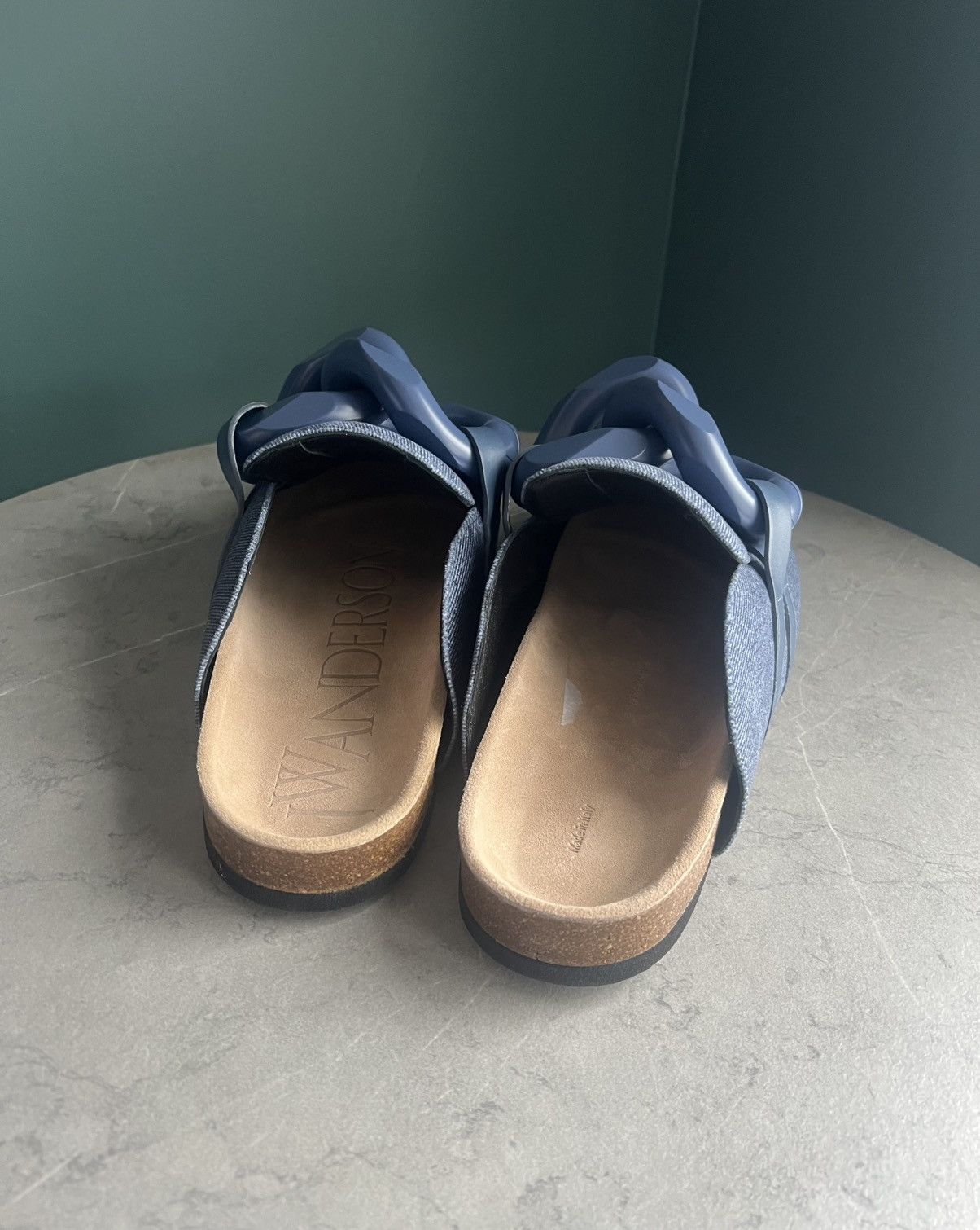 JW Anderson JW ANDERSON Chain Link Denim Mule Loafer Size US 10.5 / EU 43-44 - 5 Thumbnail