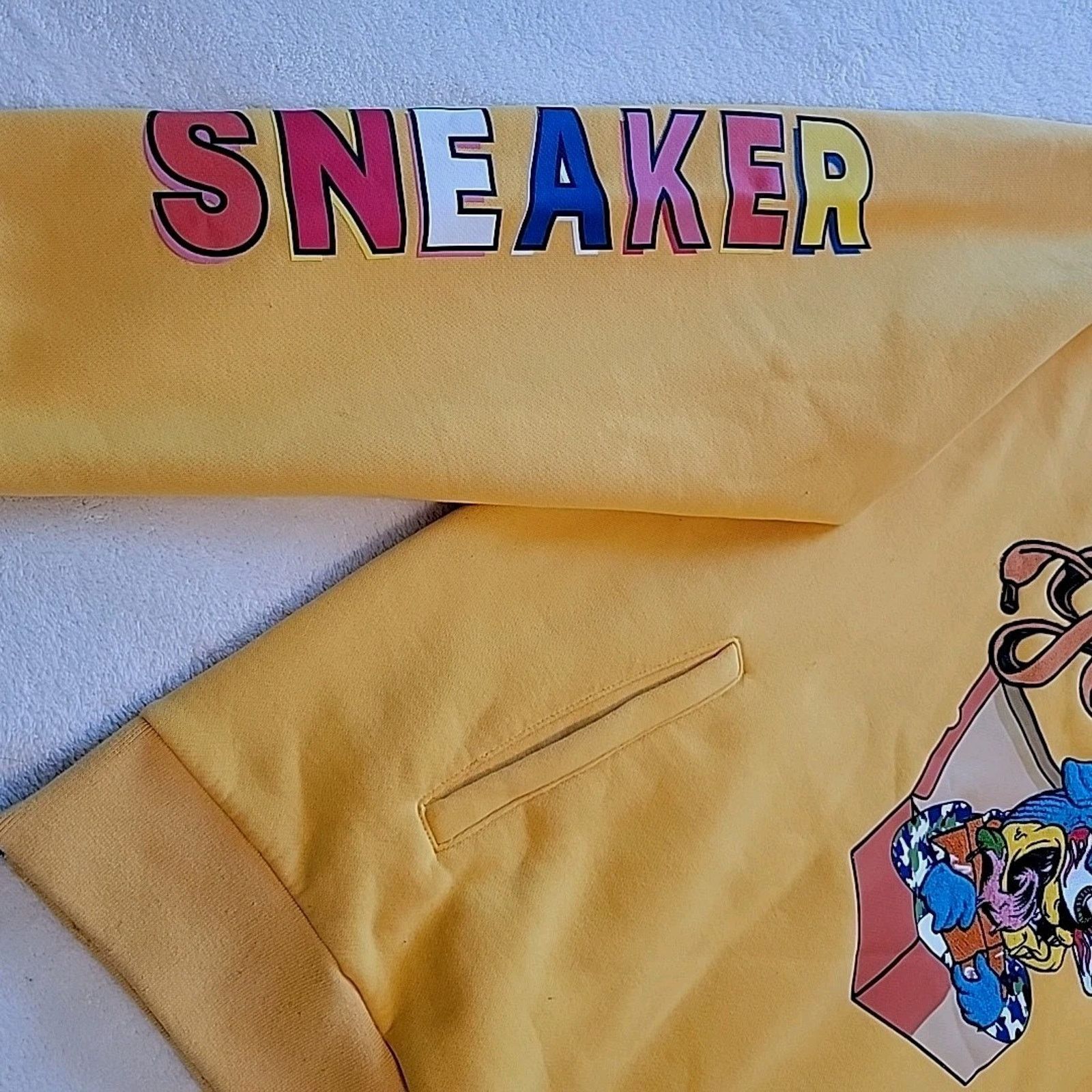 Other MAKOBI GetEm Hoodie Yellow Sneaker Junkie XL Auth Streetwear Size US XL / EU 56 / 4 - 5 Thumbnail