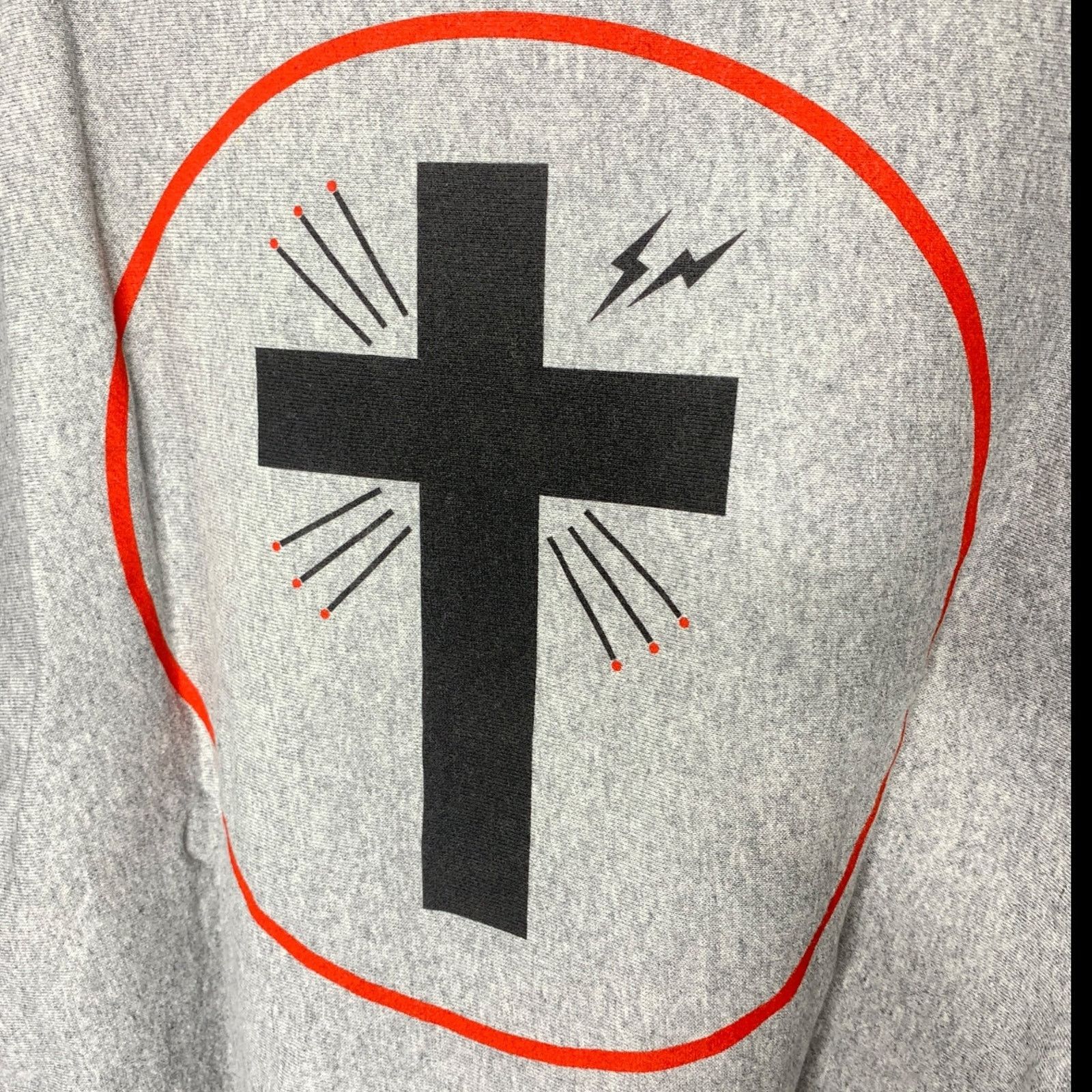 Bape × Fragment Design [DS!] 2009 "BAPTISM OF BAPE" Crewneck Sweatshirt | M Size US M / EU 48-50 / 2 - 4 Thumbnail