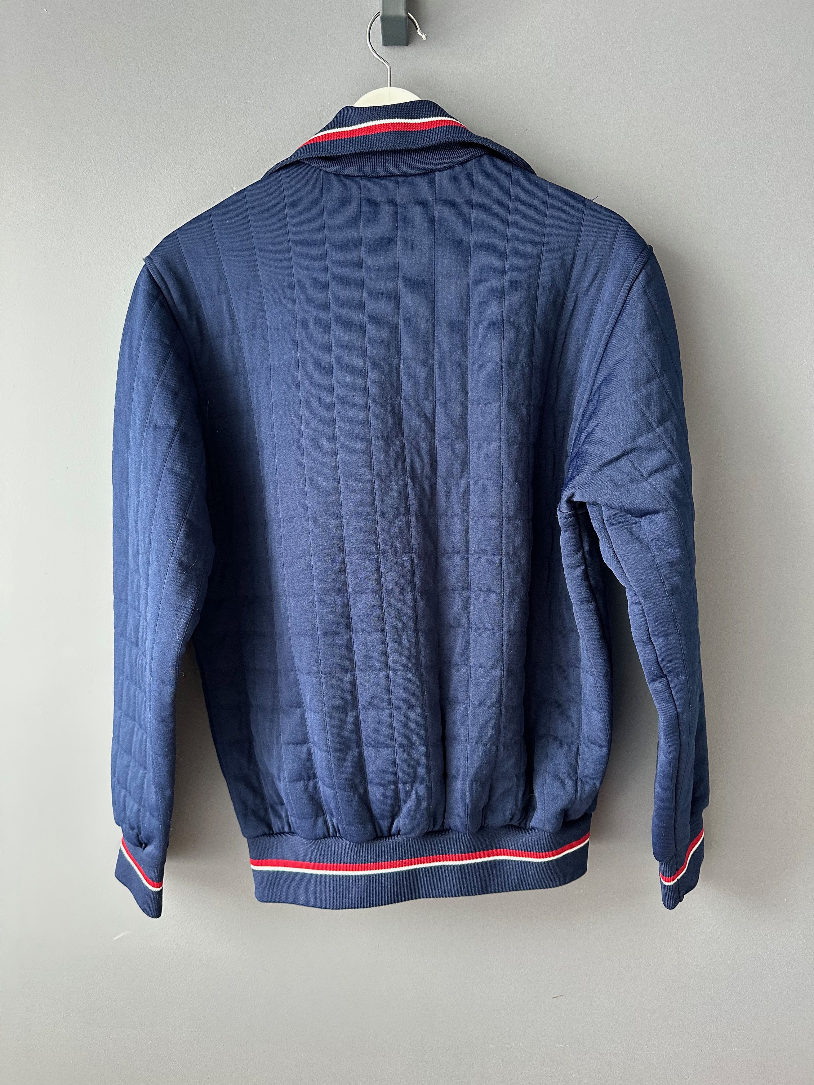 Vintage 80's - 90's Luippold West Germany quilted light jacket navy Size US L / EU 52-54 / 3 - 9 Thumbnail