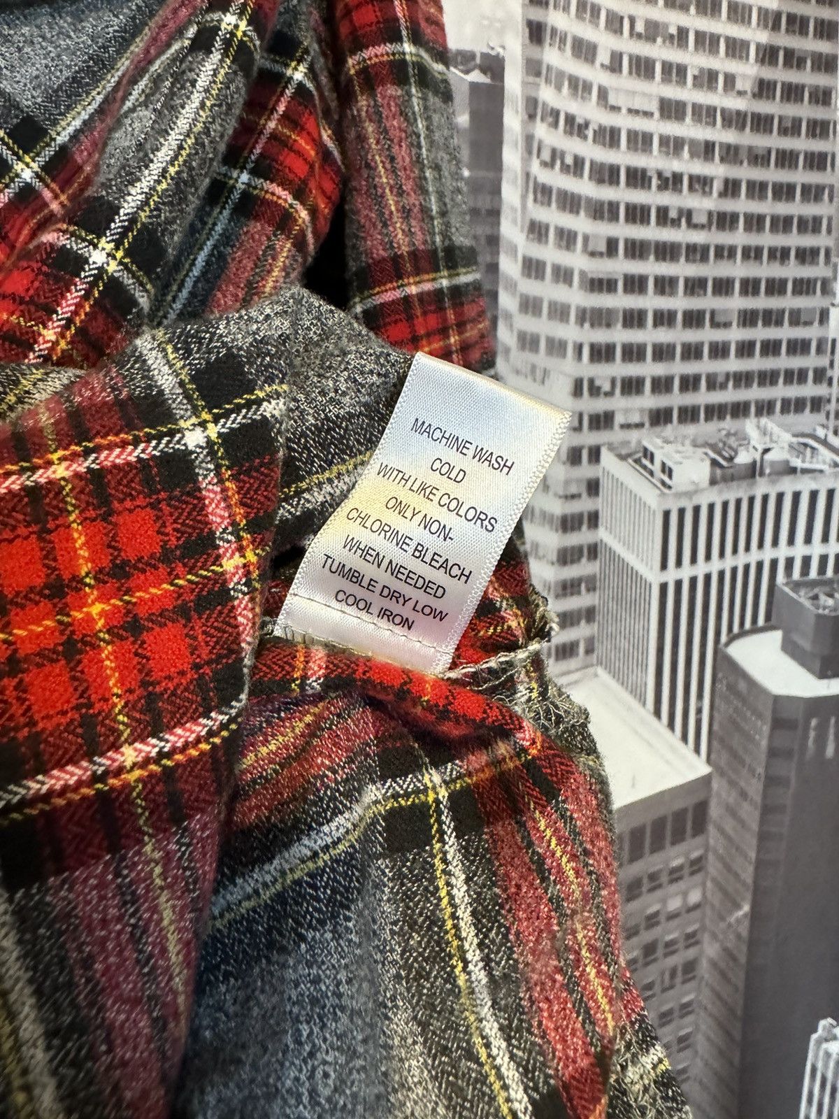 Fear of God 🔥FOG Fear of God Collection Two Flannel Grey SZ Med 16-17’ Size US M / EU 48-50 / 2 - 8 Thumbnail