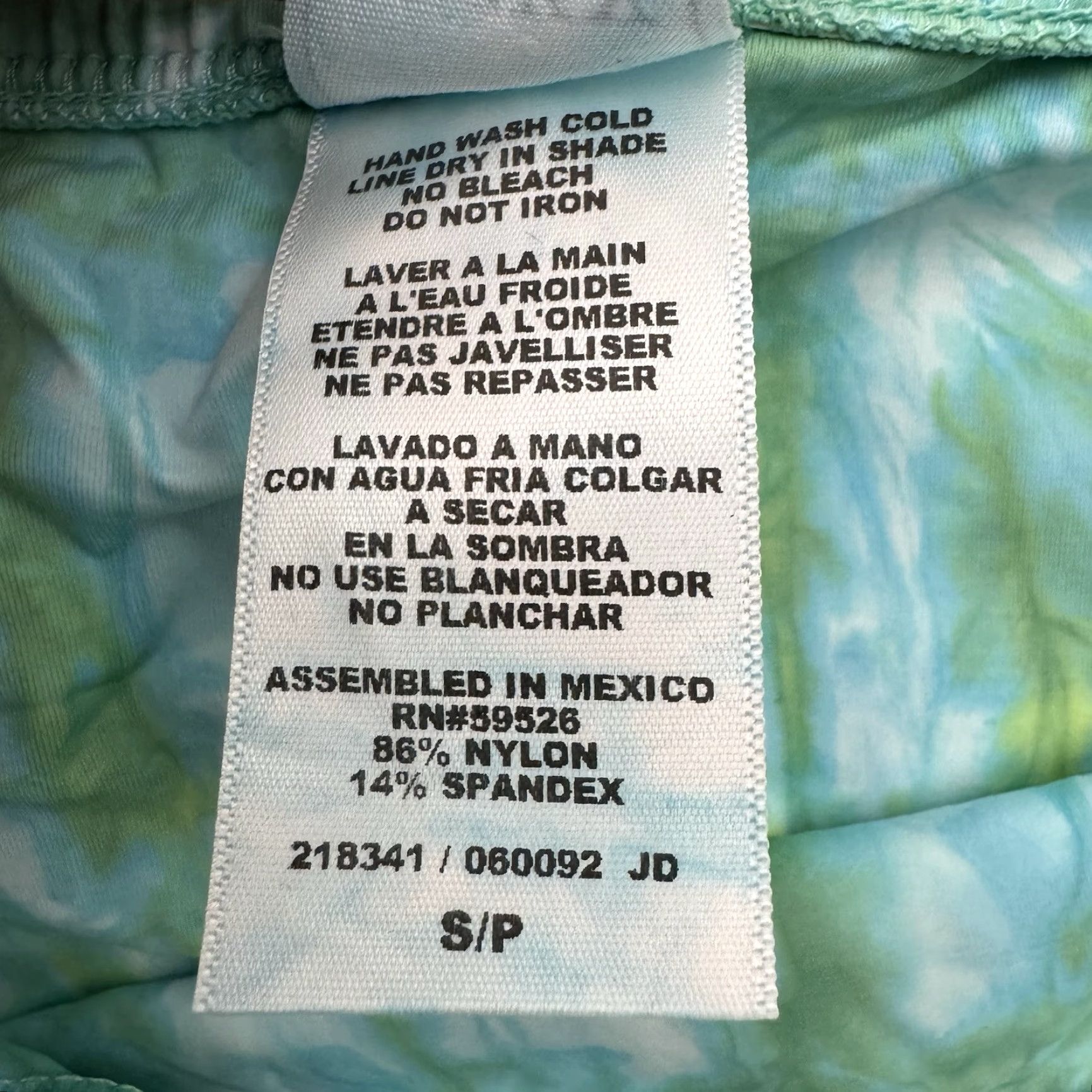 Lucky Brand Lucky Brand Bikini Bottom Womens Small Boho Tie Dye Beachwear Retro Swimwear Size 28" / US 6 / IT 42 - 7 Thumbnail