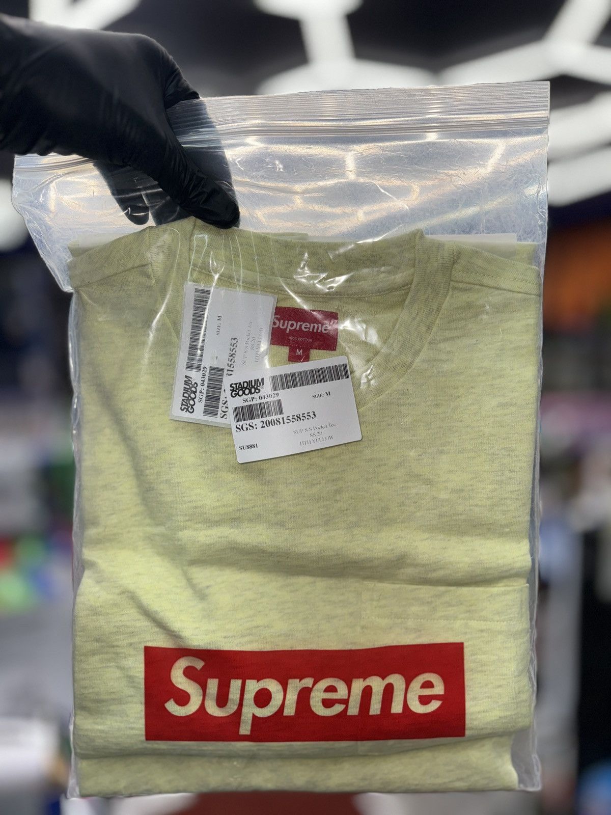 Supreme Supreme S/S Pocket Tee (SS20) Size US M / EU 48-50 / 2 - 1 Thumbnail