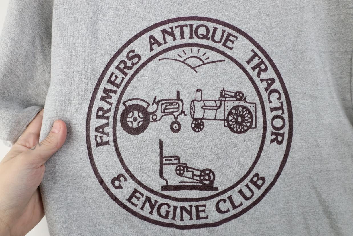 Vintage Vintage 70s 80s Antique Tractor and Engine Club T-Shirt USA Size US L / EU 52-54 / 3 - 4 Thumbnail