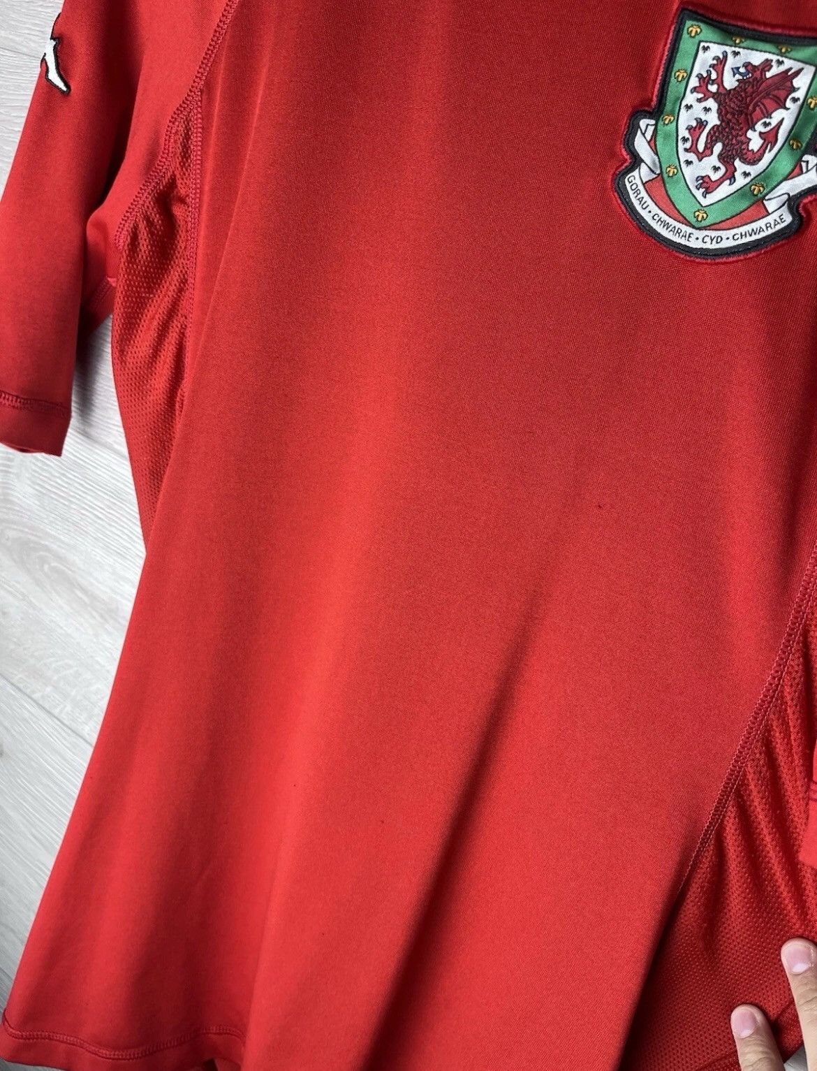 Kappa Vintage Wales 1999s Kappa Football International Soccer Size US M / EU 48-50 / 2 - 3 Thumbnail
