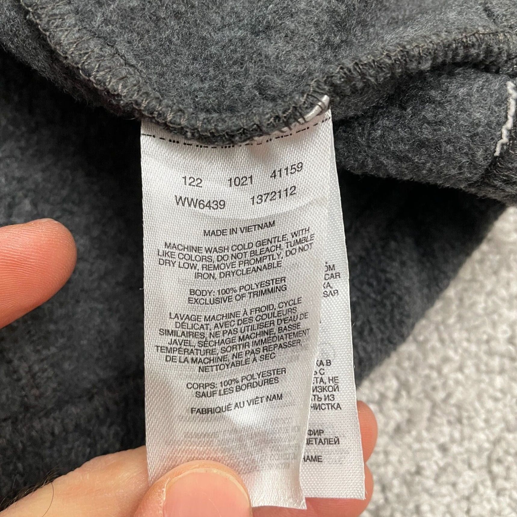 Vintage Columbia Jacket Benton Springs Fleece Gray Full Zip Womens 3X Outdoor Outdoor Hiking Classic, Designer, Outdoor Womens 3X Gray Jacket Size XXL / US 16-18 / IT 52-54 - 6 Thumbnail