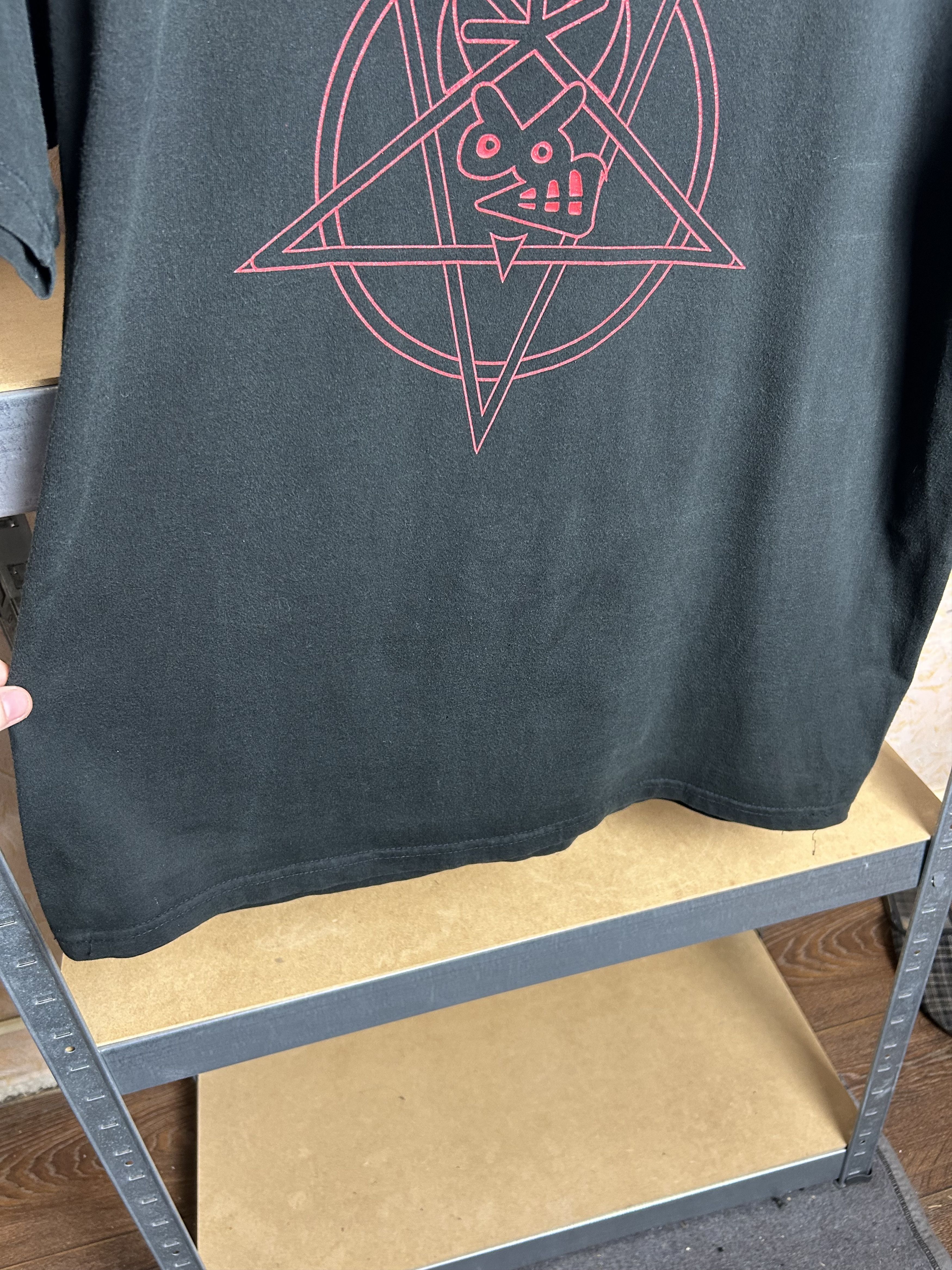 Band Tees Vintage 2000s Therapy? Hey Satan Your Rock Band T-shirt Size US L / EU 52-54 / 3 - 9 Thumbnail