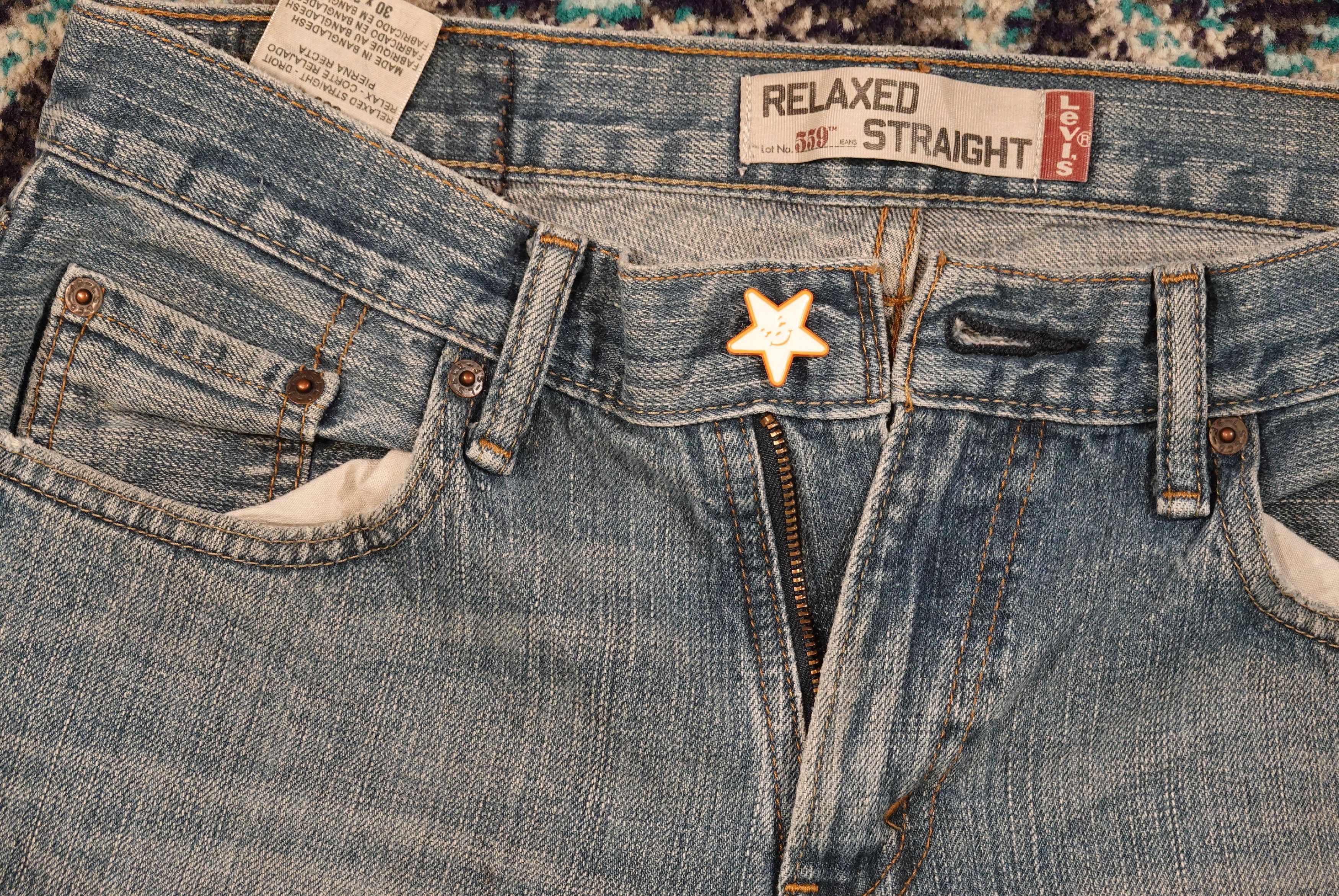 Asspizza × Levi's Puff Print Jeans Size US 30 / EU 46 - 3 Thumbnail