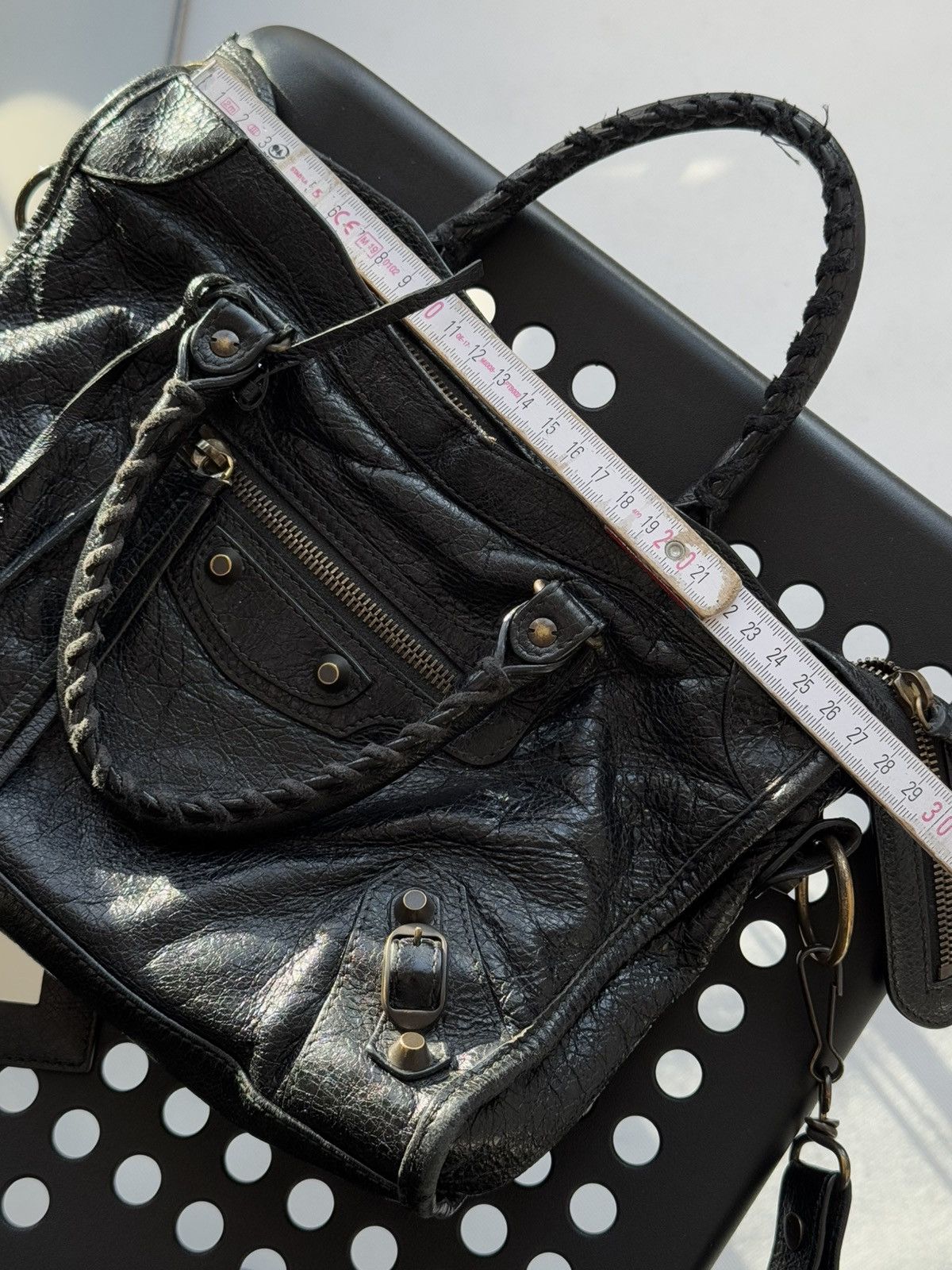 Balenciaga Vintage Balenciaga City Bag Distressed Leather Handbag Size ONE SIZE - 21 Thumbnail