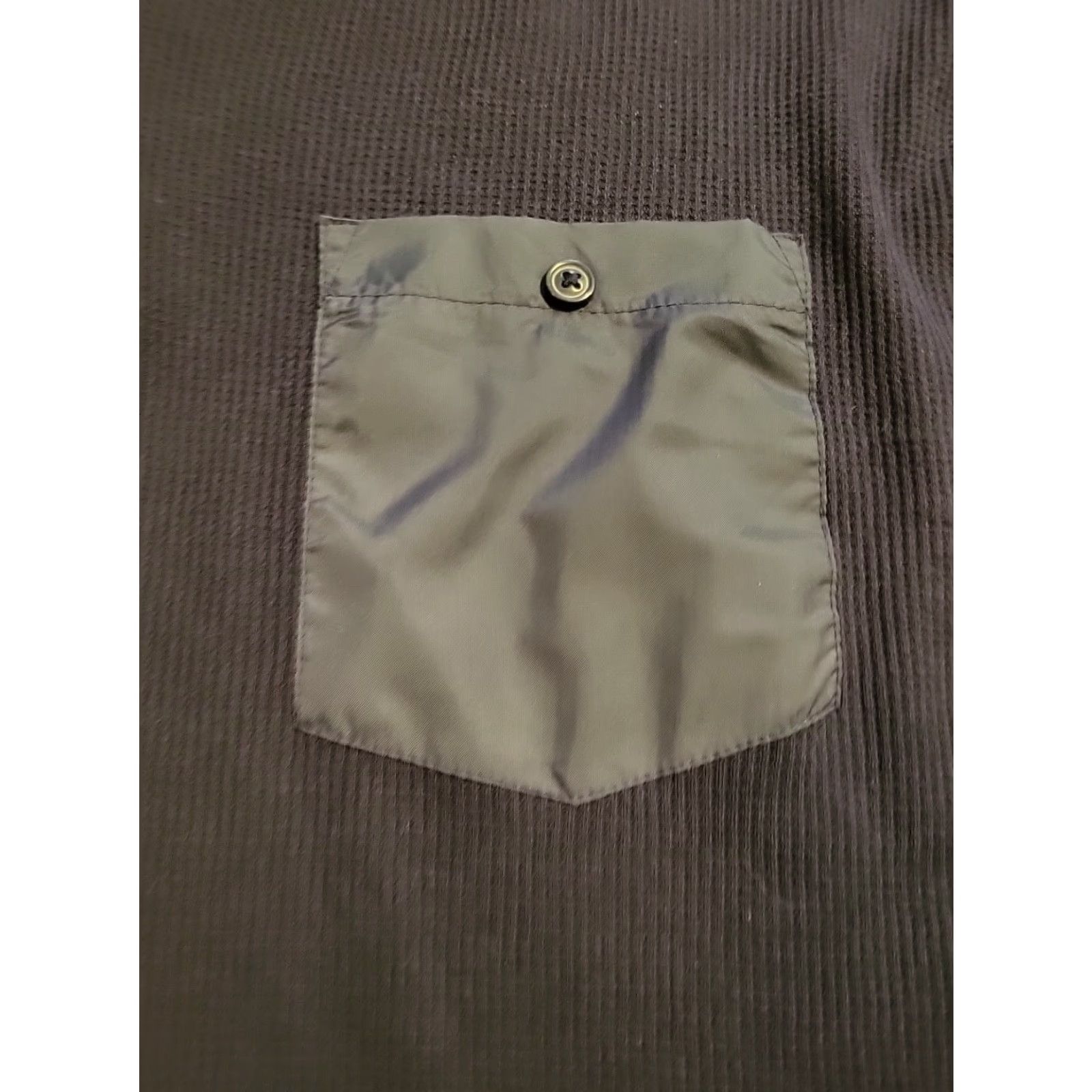 Nomad Nomad Shirt 2XL Longsleeve Navy Henley Cotton Blend NWT 50 in Chest Button-Up Pockets Outdoors Mens Big & Tall Size US XXL / EU 58 / 5 - 6 Thumbnail