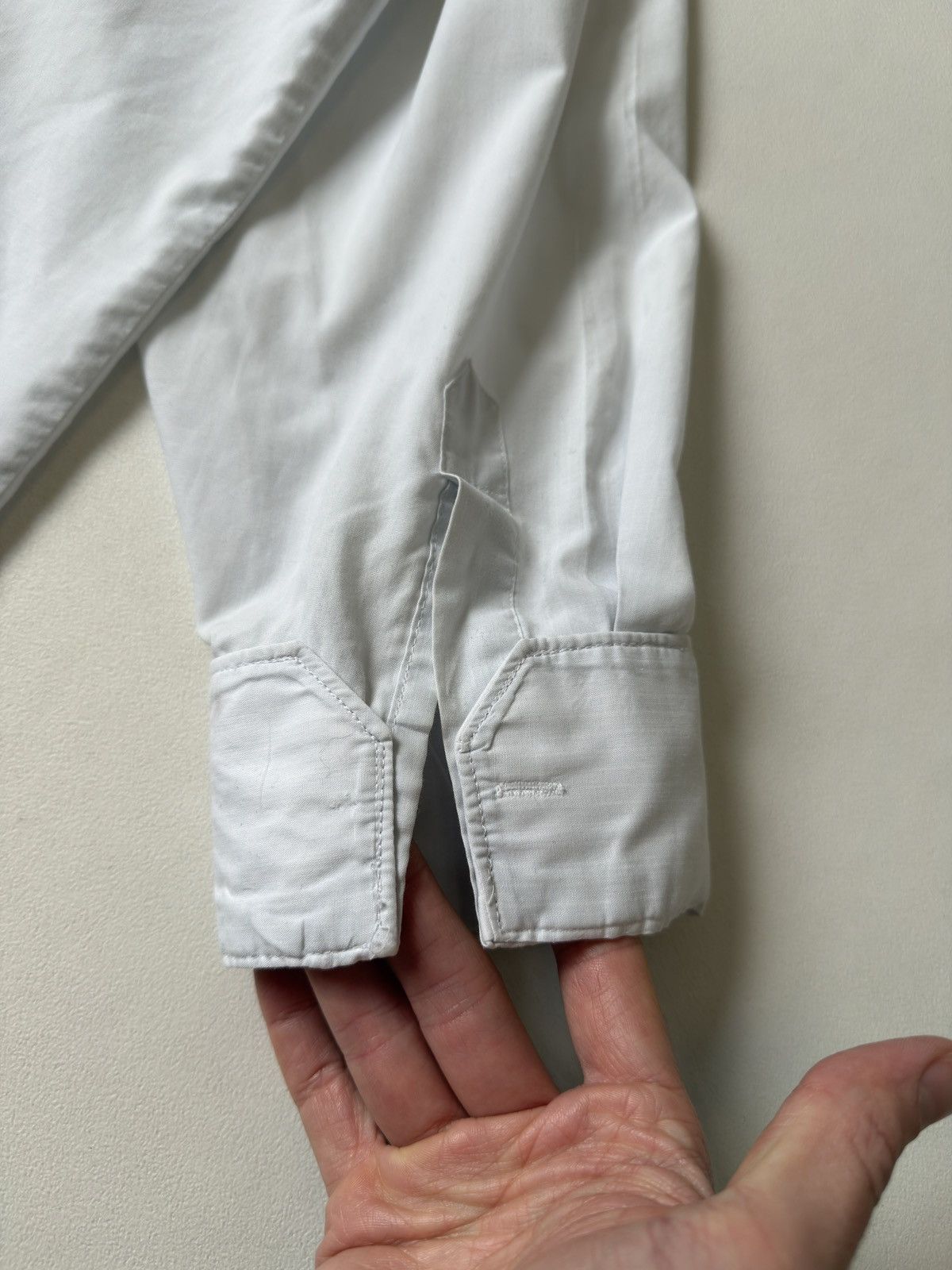 Maison Margiela S/S 1999 Artisanal ⓪ ‘Flat’ Shirt Size US L / EU 52-54 / 3 - 21 Thumbnail