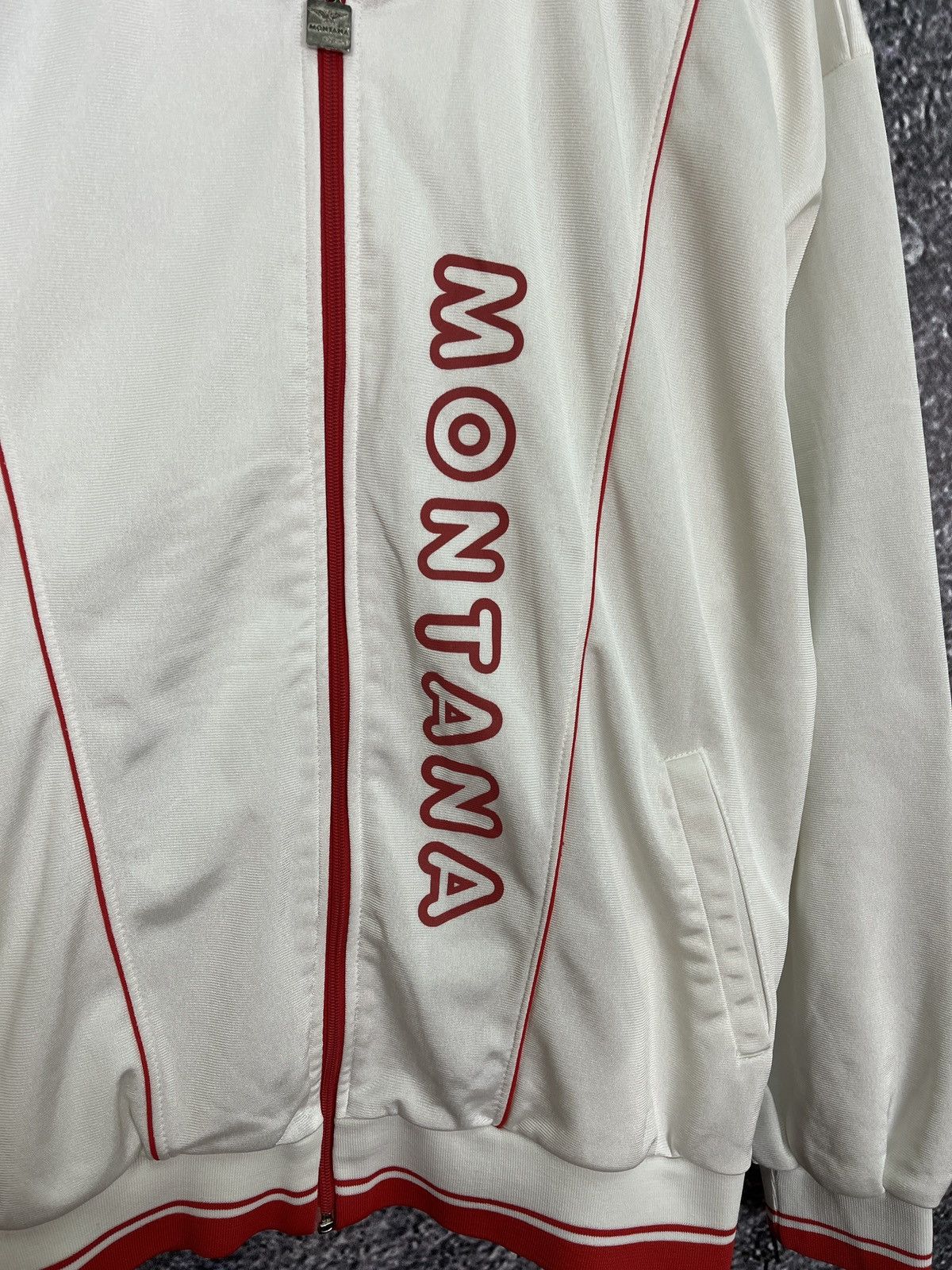Vintage Vintage 90s Montana Hamburg Original Track Jacket Size 50 Size US M / EU 48-50 / 2 - 4 Thumbnail