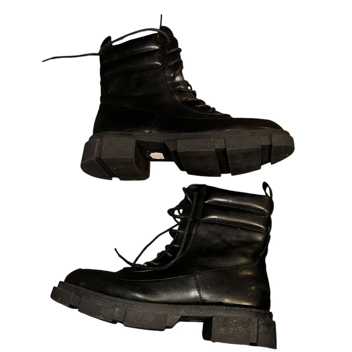 Other Wild Diva Lounge lace up combat boots Size US 8 / IT 38 - 5 Thumbnail