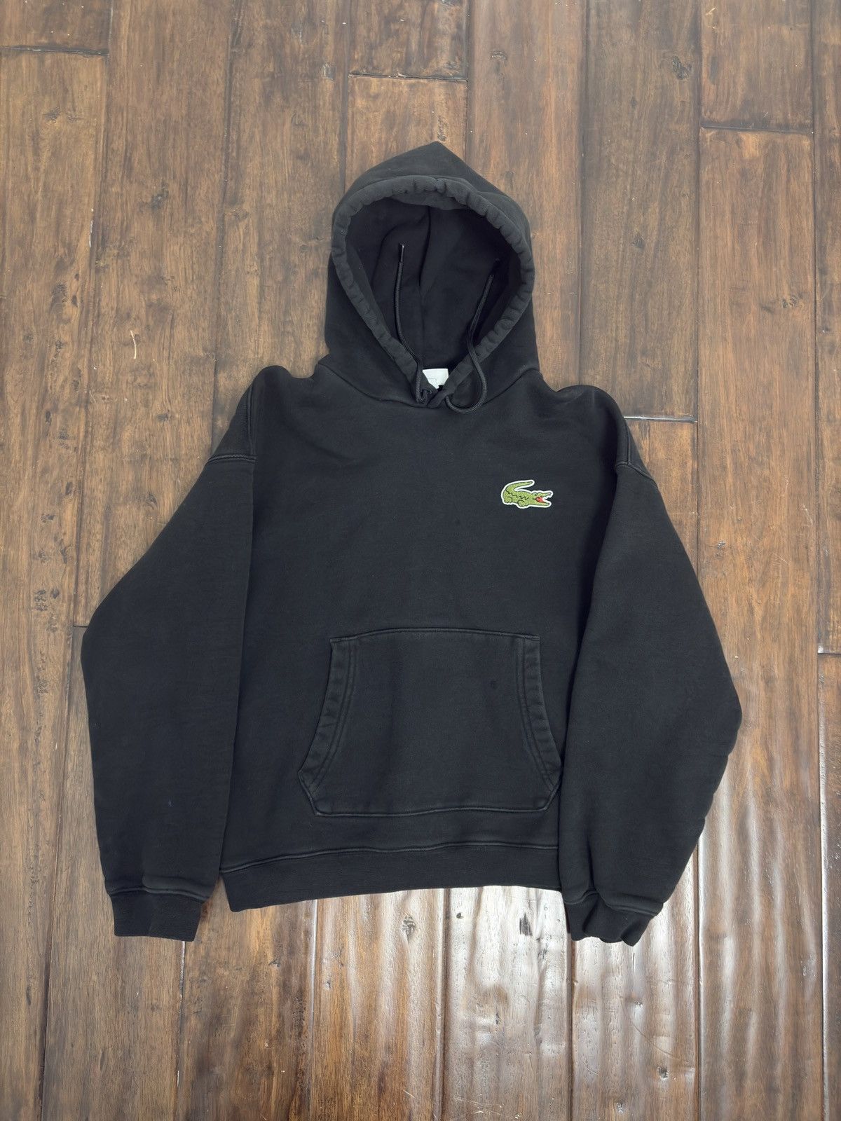 Lacoste Blank Lacoste Hoodie Relaxed Fit Size US S / EU 44-46 / 1 - 1 Thumbnail