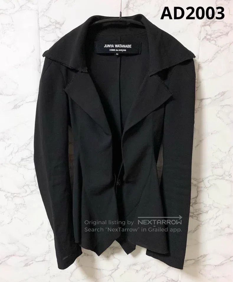 Junya Watanabe Junya Watanabe Jacket perspective drape shirt Size M / US 6-8 / IT 42-44 - 1 Thumbnail
