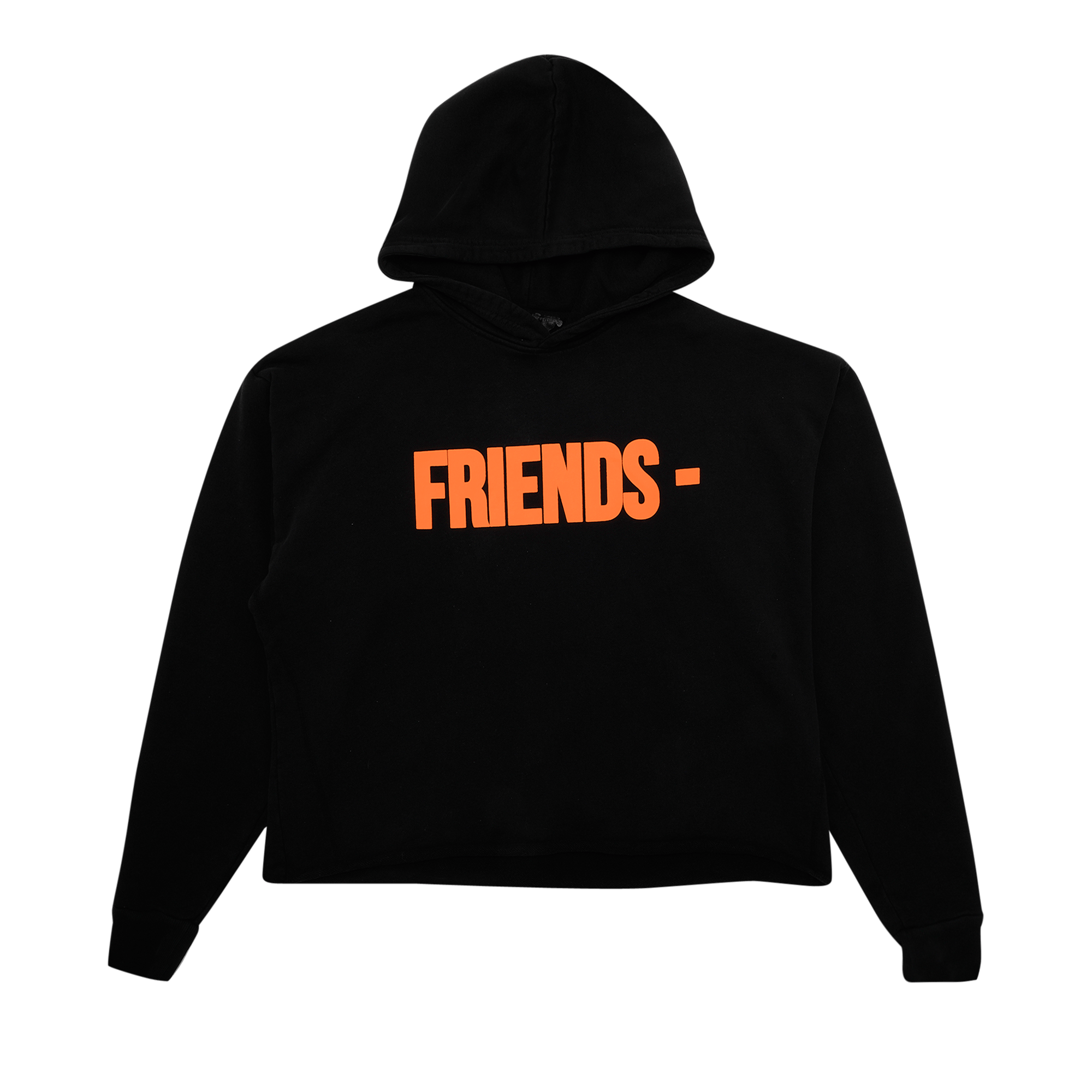 Saint Michael × Vlone SAINT Mxxxxxx VLONE HOODIE Black 22SS
