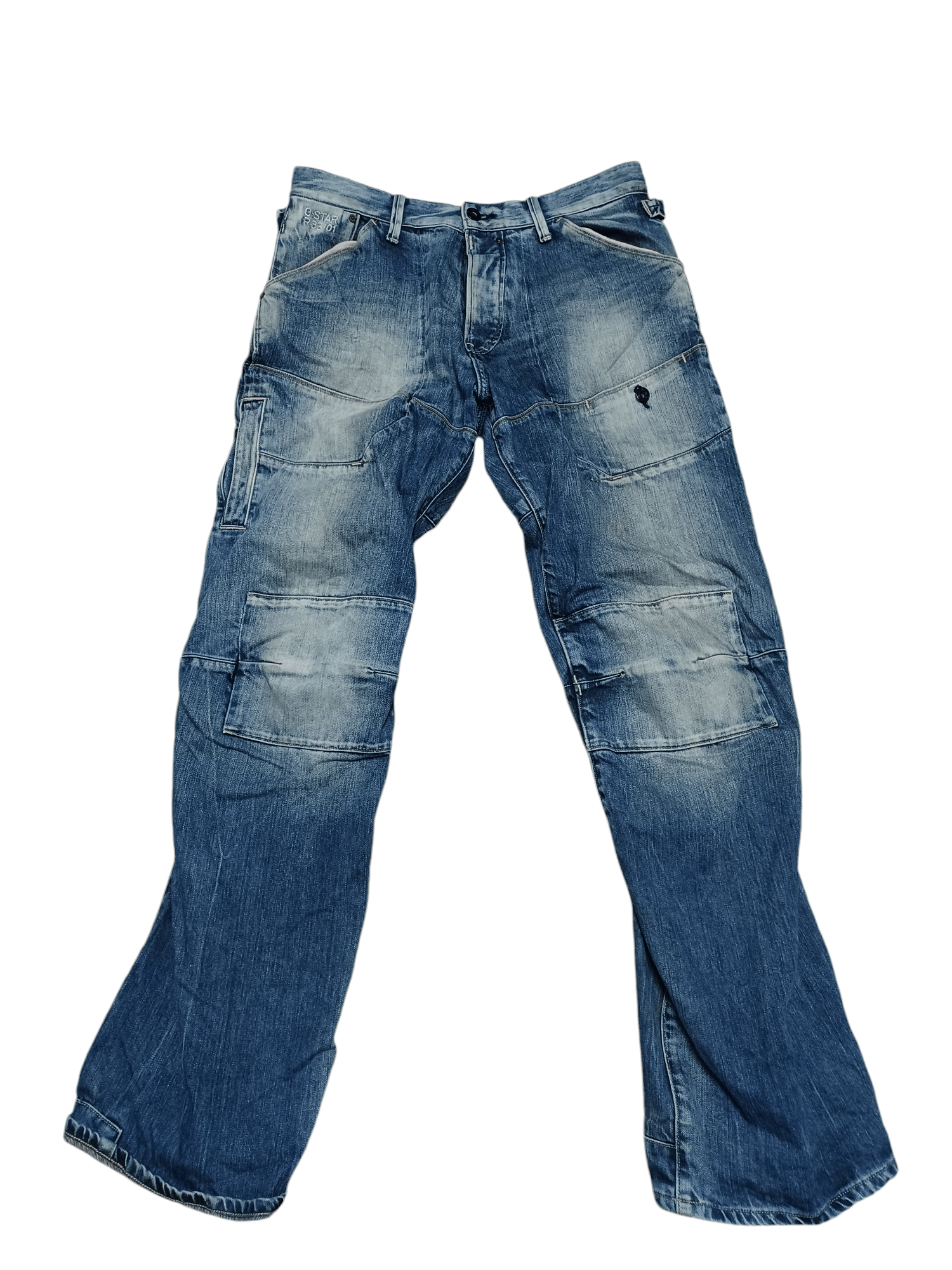 G-Star G STAR RAW FIRE MULTIPOCKET CARGO JEANS DENIM W 34 L 34 Size US 34 / EU 50 - 1 Thumbnail