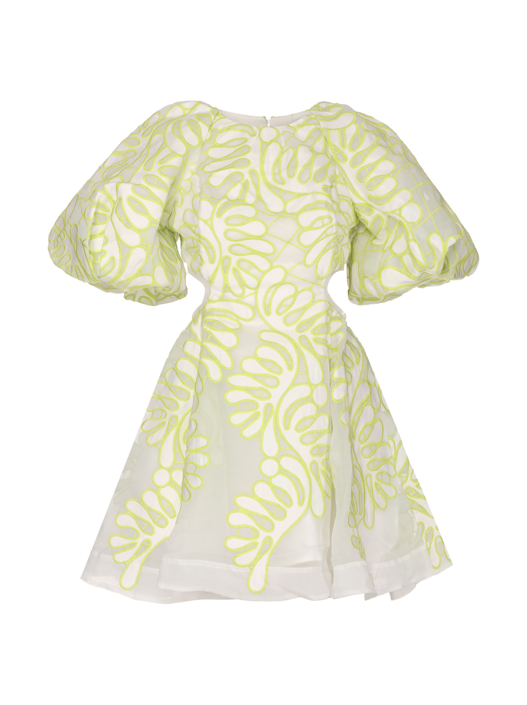 Aje Botanical Applique Mini Dress Size S / US 4 / IT 40 - 4 Thumbnail