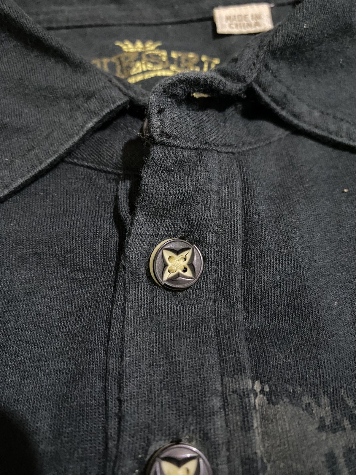 Japanese Brand × Vintage HI FI SOCIETY LONG BUTTON TSHIRT Size US M / EU 48-50 / 2 - 8 Thumbnail
