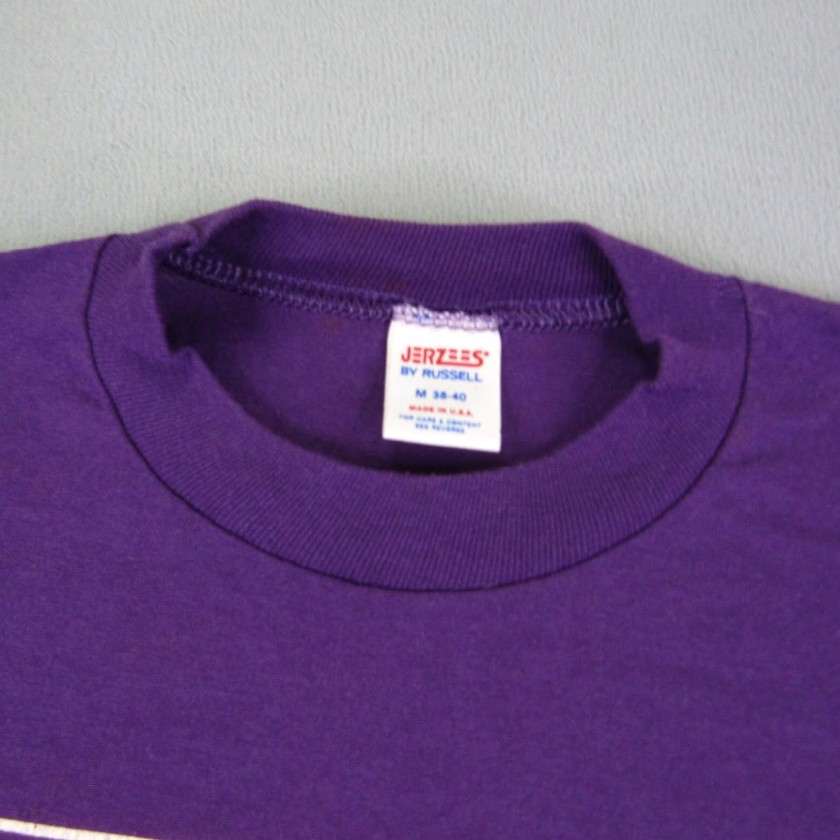 Jerzees VINTAGE Jamestown Dixieland Jamboree Shirt Mens Medium Jazz Single Stitch 1988 Size US M / EU 48-50 / 2 - 3 Thumbnail