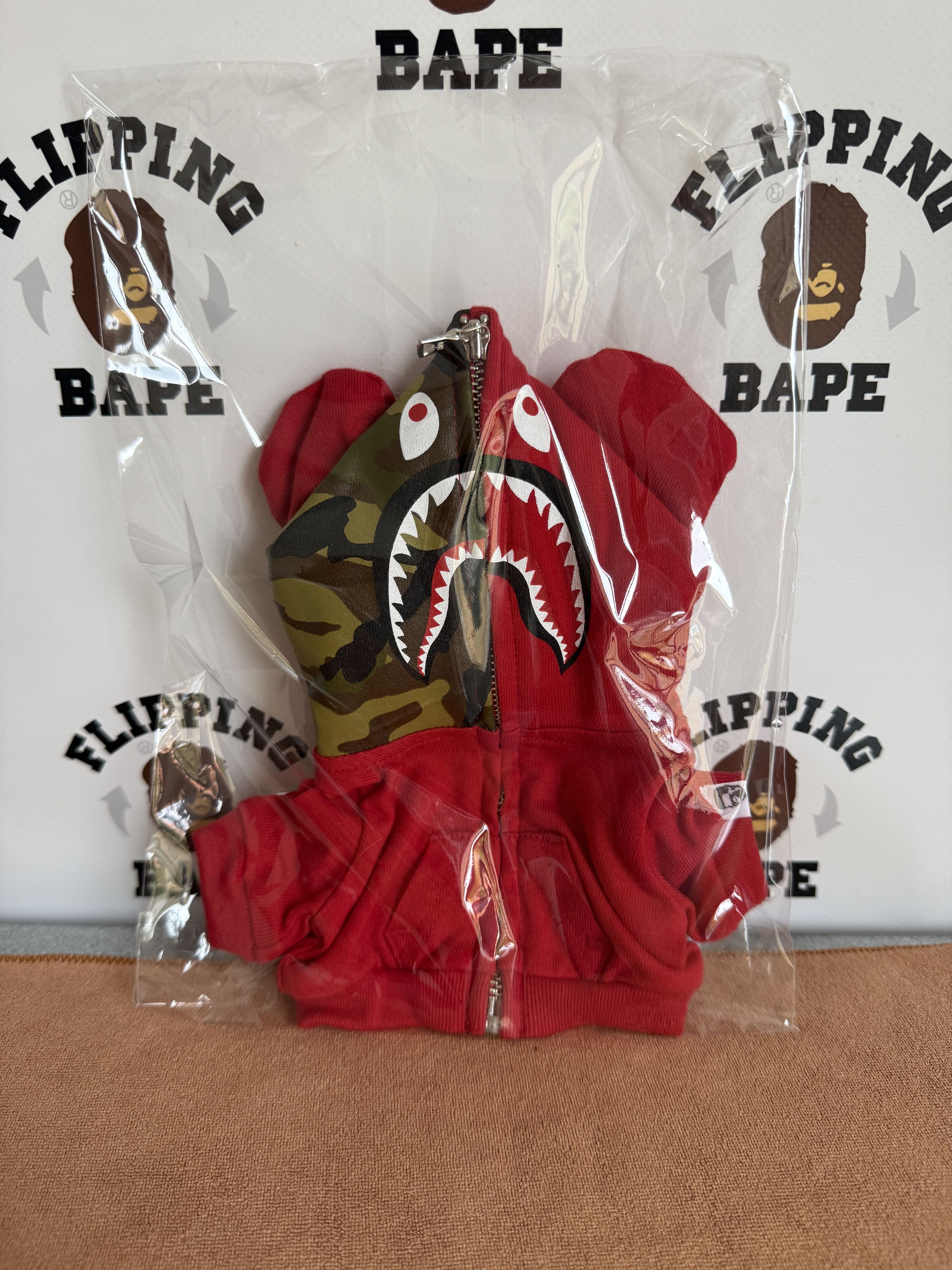 Bape BAPE X MEDICOM LEGACY CAMO SHARK BE@RBRICK 100%&400% Size ONE SIZE - 17 Thumbnail
