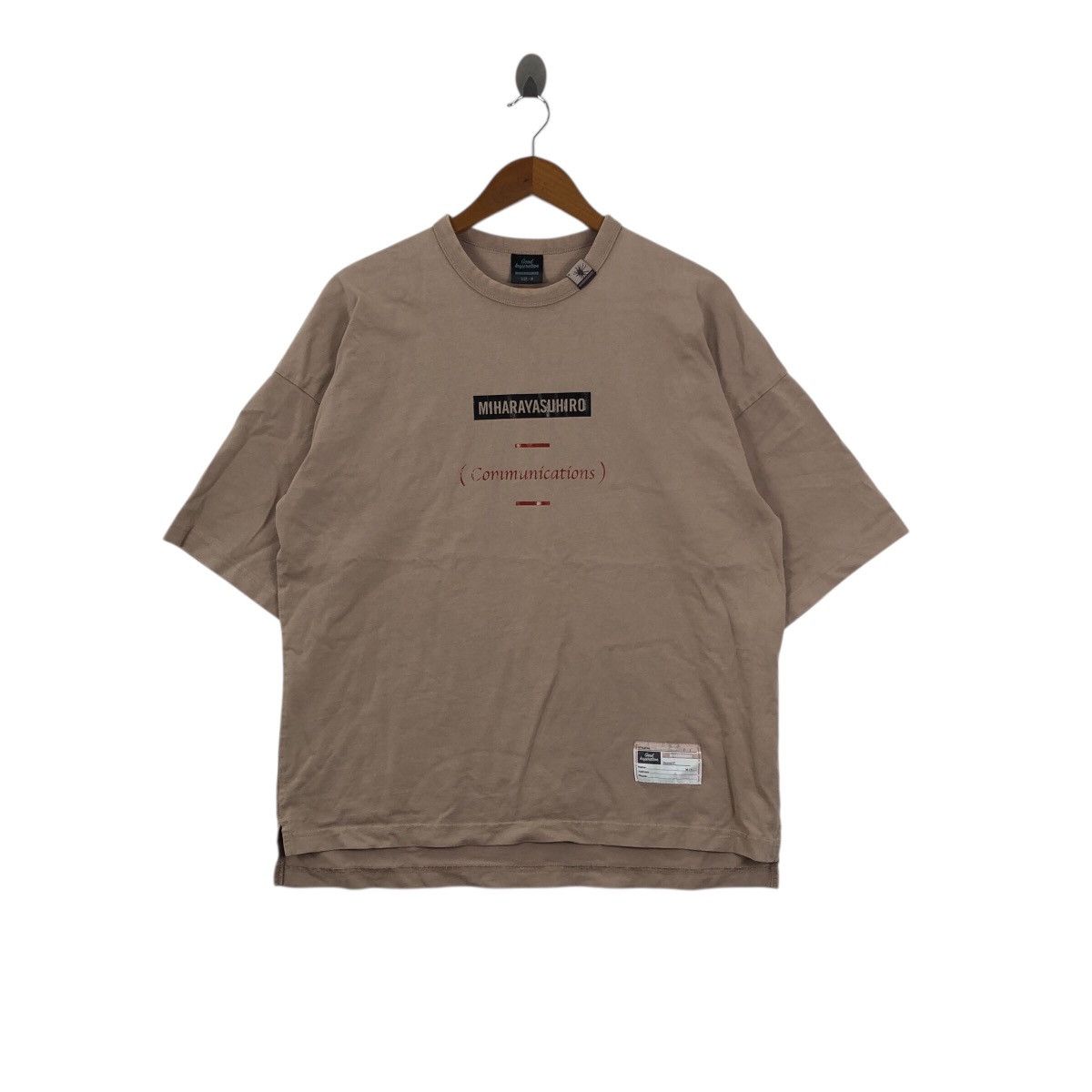 Maison MIHARA YASUHIRO Japanese Brand MIHARAYASUHIRO X GOOD INSPIRATIONBaggyT-Shirt Size US M / EU 48-50 / 2 - 1 Thumbnail