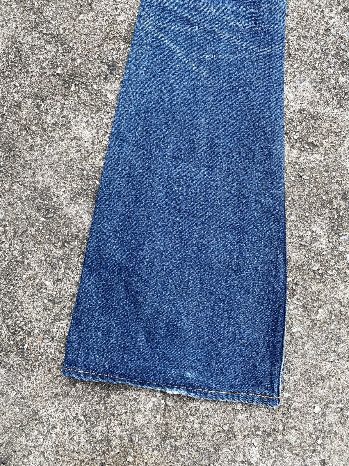 Japanese Brand × Kapital × Kapital Kountry Kapital Japan Flare Denim Blue Faded Design Size US 28 / EU 44 - 10 Thumbnail