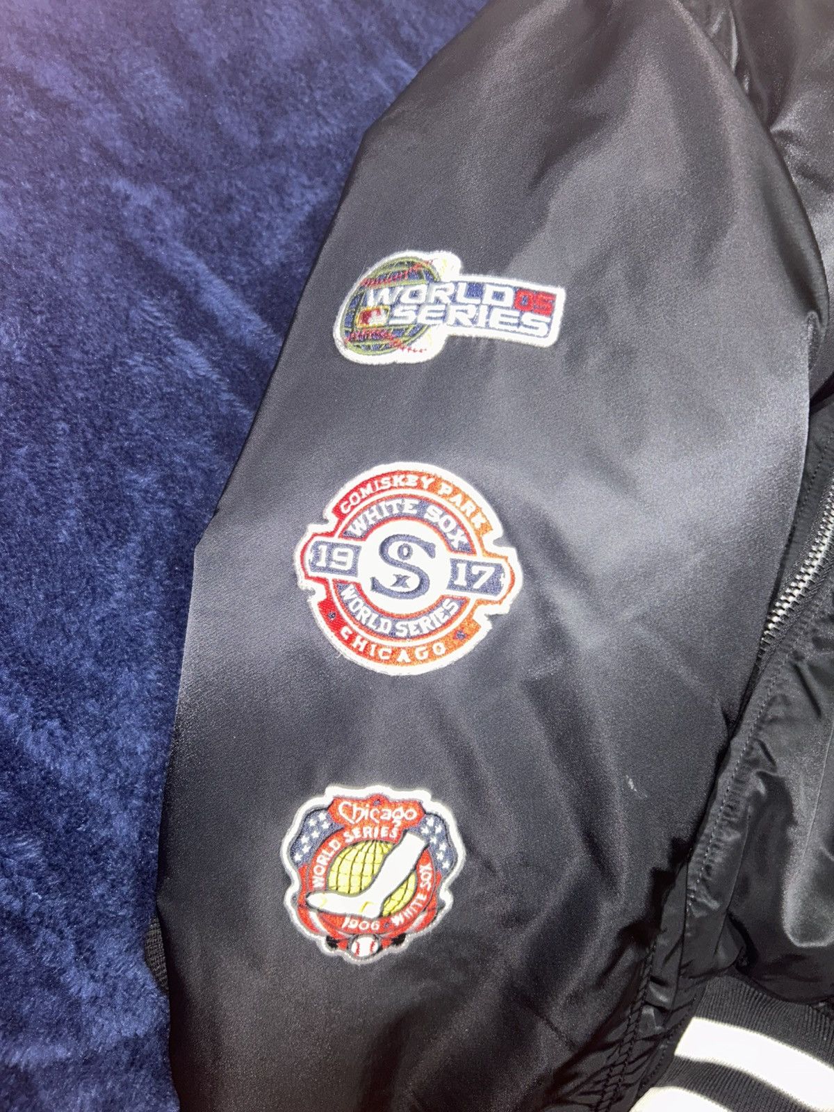 Alpha Industries × New Era Alpha Industries Chicago White Sox Bomber Jacket Size US S / EU 44-46 / 1 - 4 Thumbnail