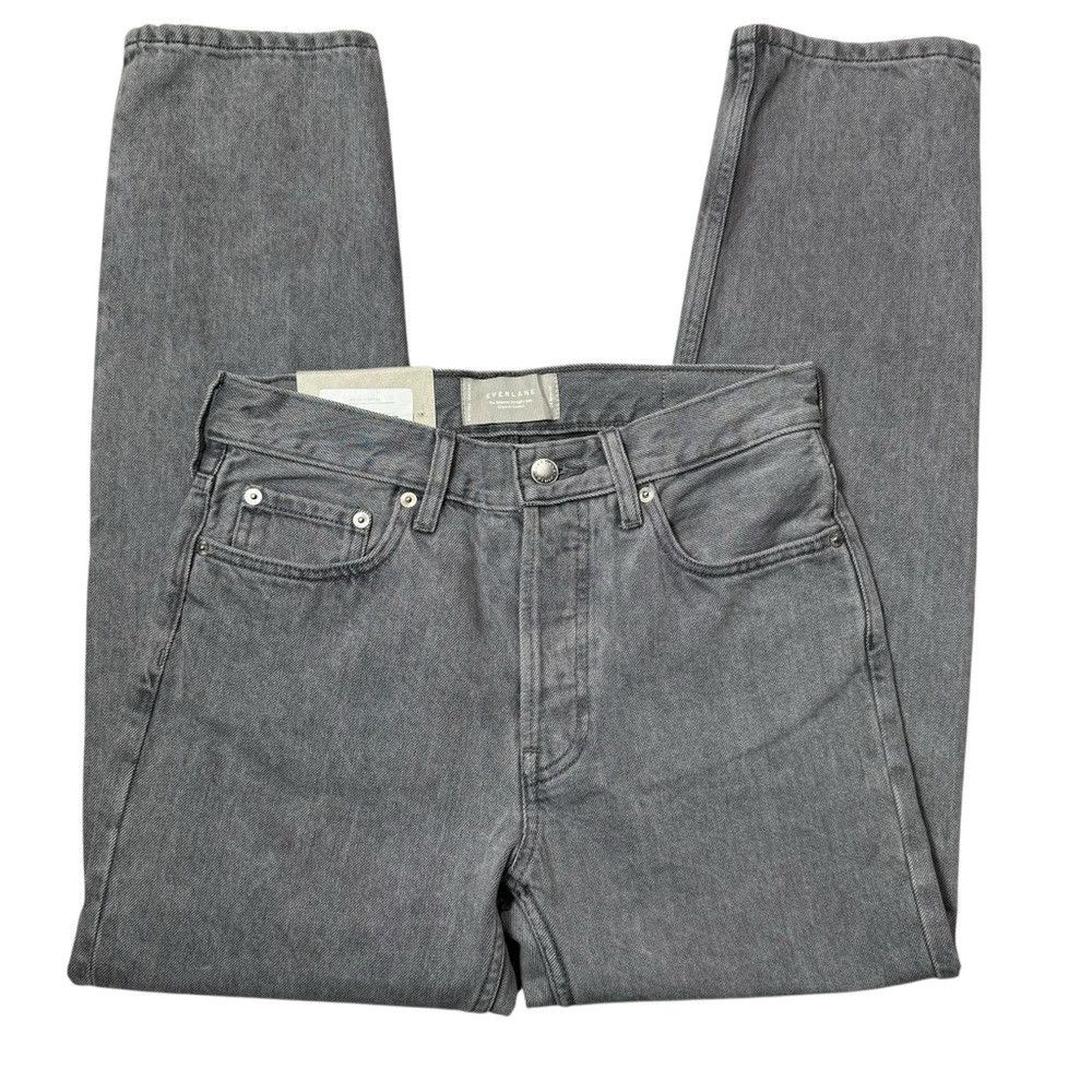 Everlane NWT New Everlane Relaxed Straight High-Rise Organic Cotton Size 24" / US 00 / IT 34 - 3 Thumbnail